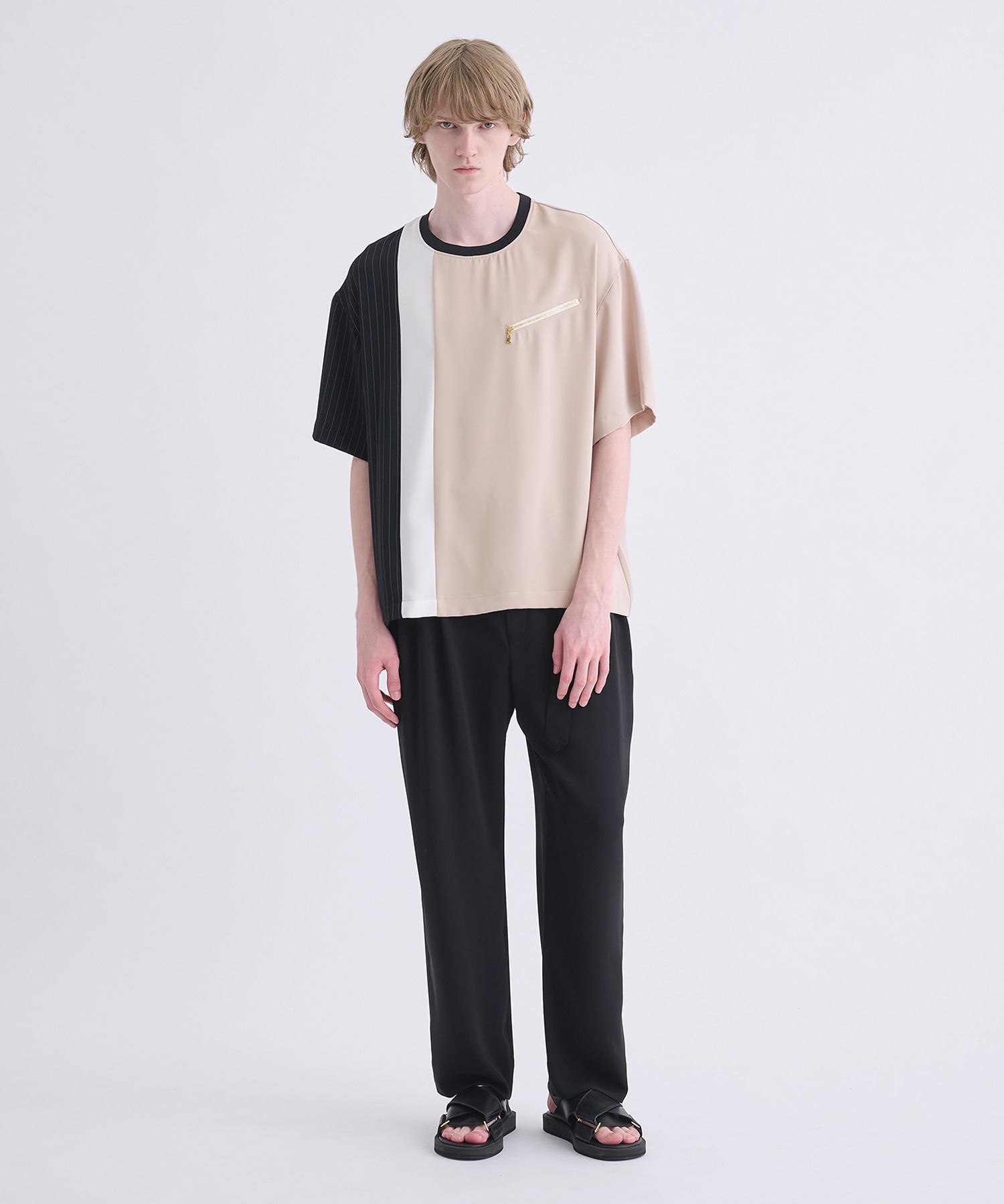 Double Satin Bi Color Pullover CULLNI