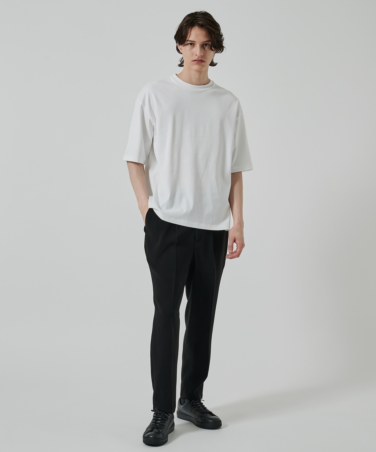 HIGH TWIST RELAX FIT TEE STUDIOUS