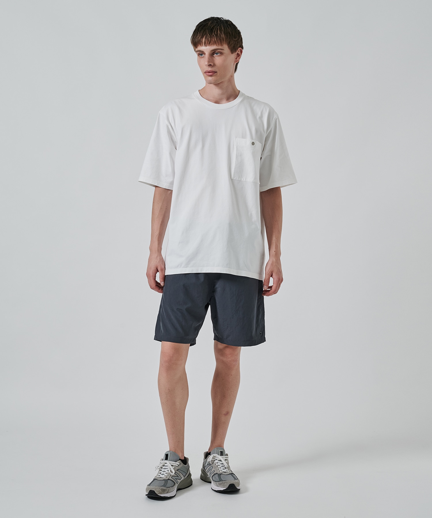 別注 ONE EYELET POCKET TEE White Mountaineering