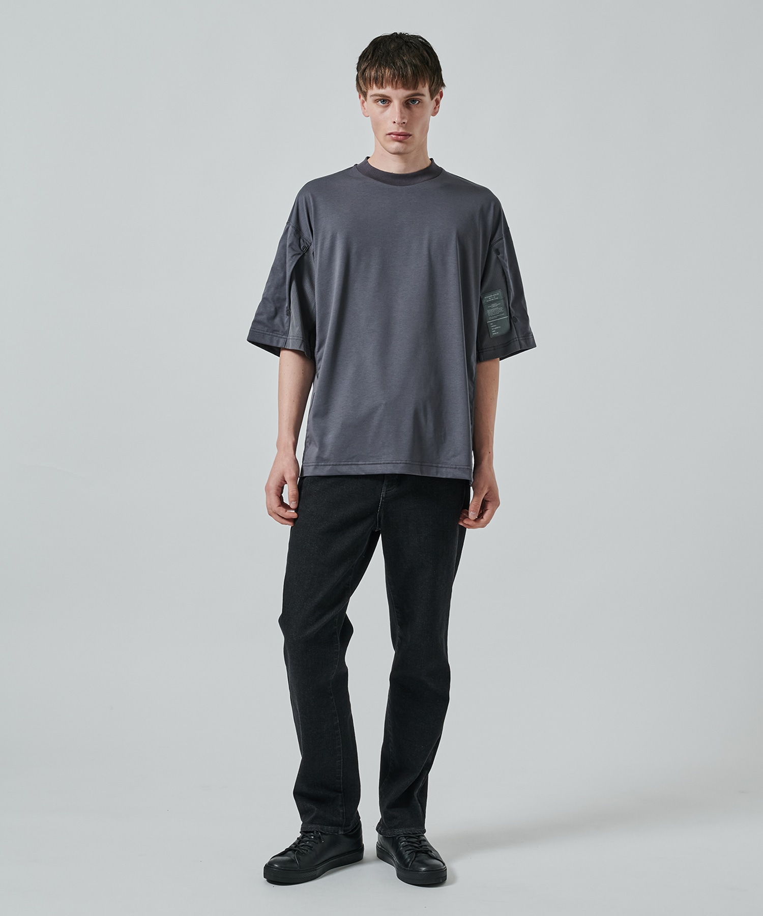 9251-CS53-015 SIDE-PANEL T-SHIRT N.HOOLYWOOD