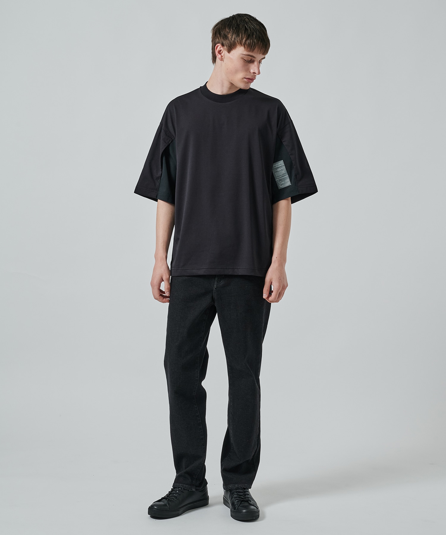 9251-CS53-015 SIDE-PANEL T-SHIRT N.HOOLYWOOD
