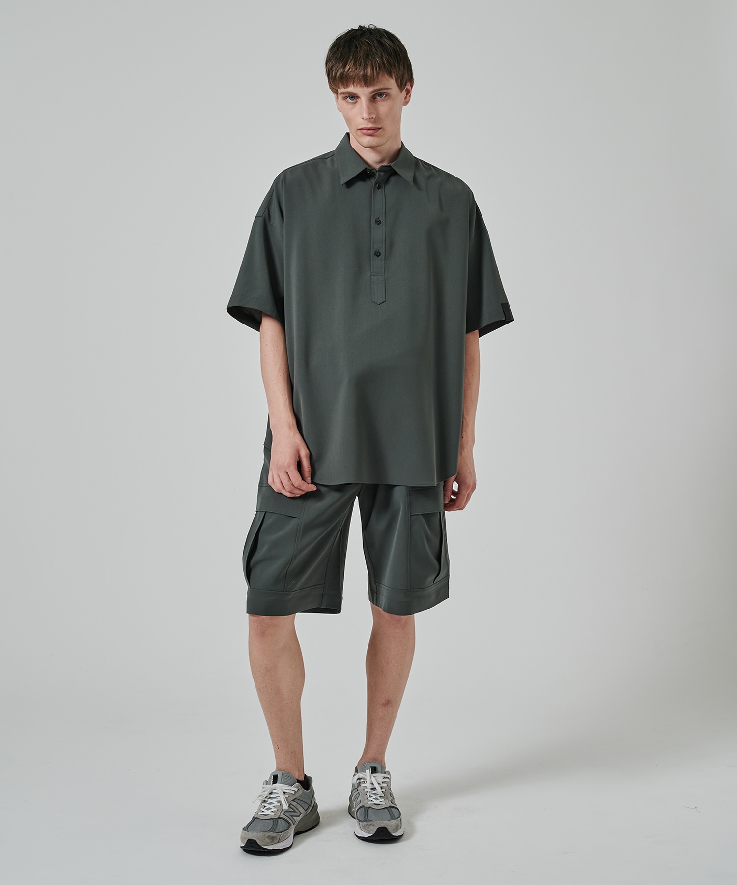 2251-SH56-003 PULLOVER HALF SLEEVE SHIRT N.HOOLYWOOD