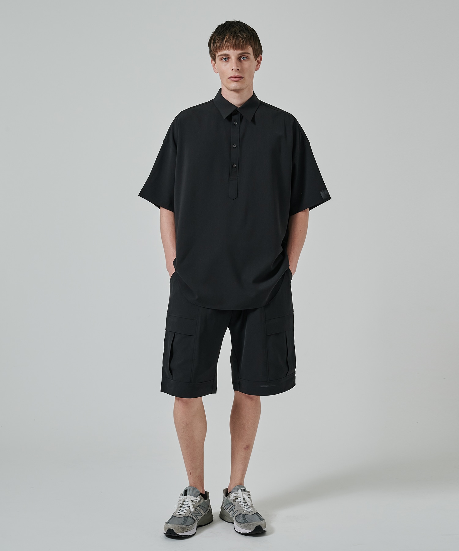 2251-SH56-003 PULLOVER HALF SLEEVE SHIRT N.HOOLYWOOD
