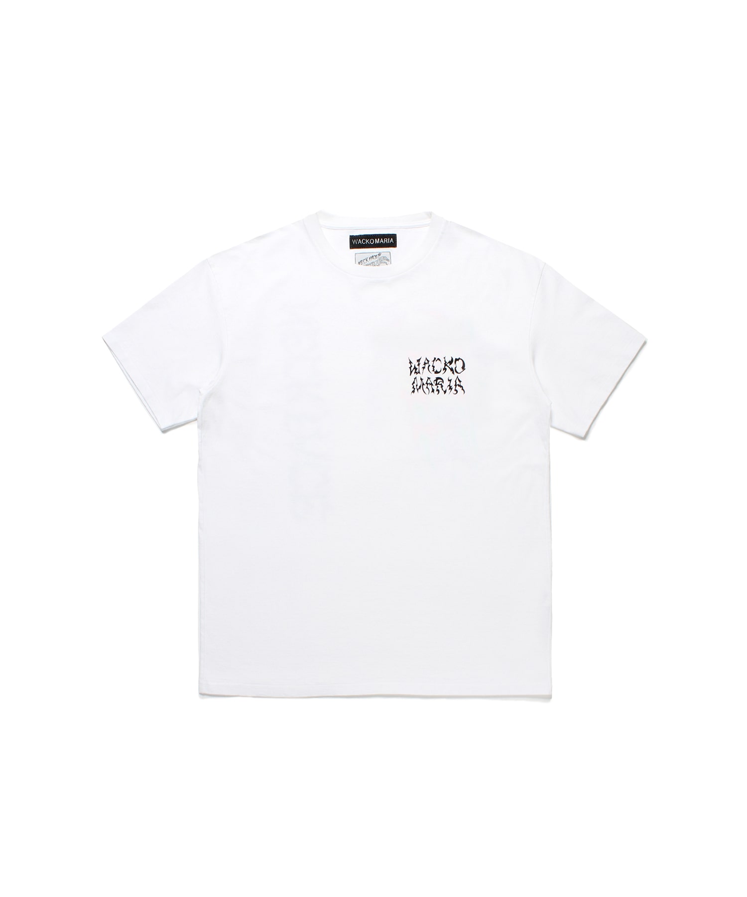 NECK FACE / WASHED HEAVY WEIGHT CREW NECK T-SHIRT ( TYPE-2 ) WACKO MARIA