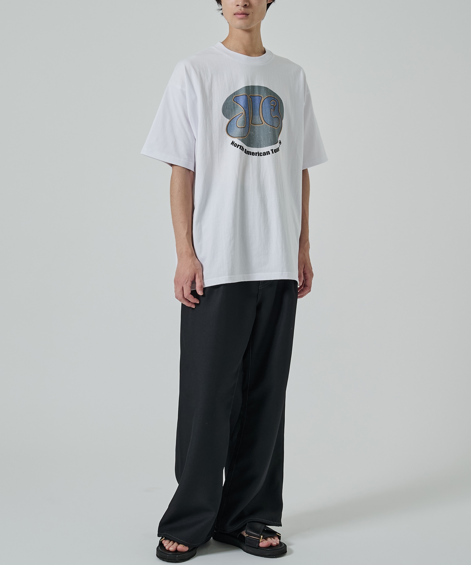 別注 FADE BAND TEE JieDa