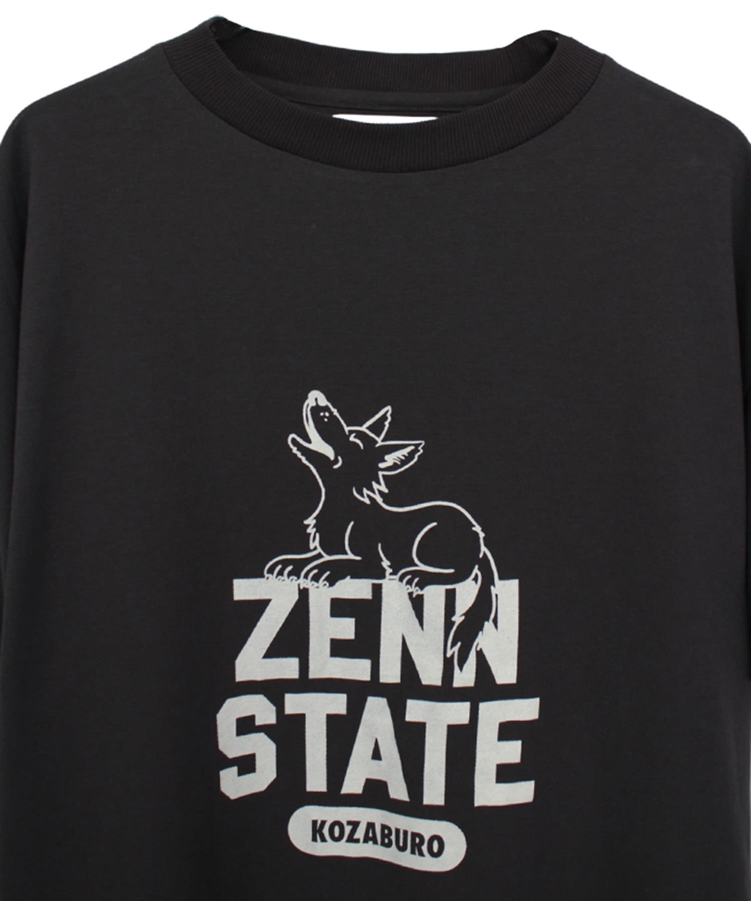 ZENN STATE COLLEGE PRINT SHORT SLEEVE T-SHIRT KOZABURO