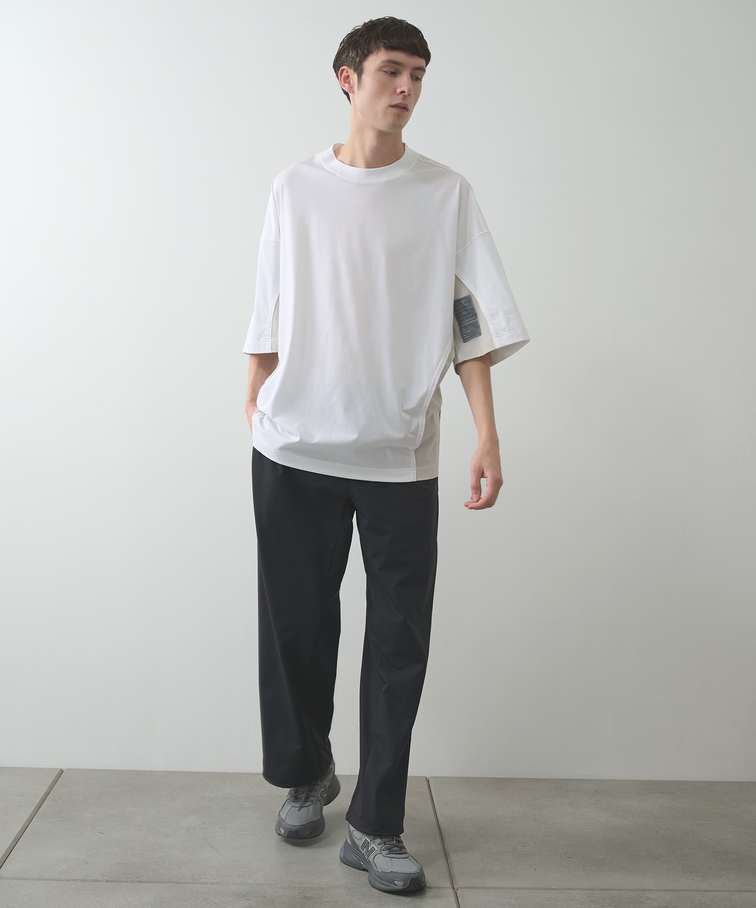 〈別注〉メッシュ切り替えミルスペックTEE N.HOOLYWOOD