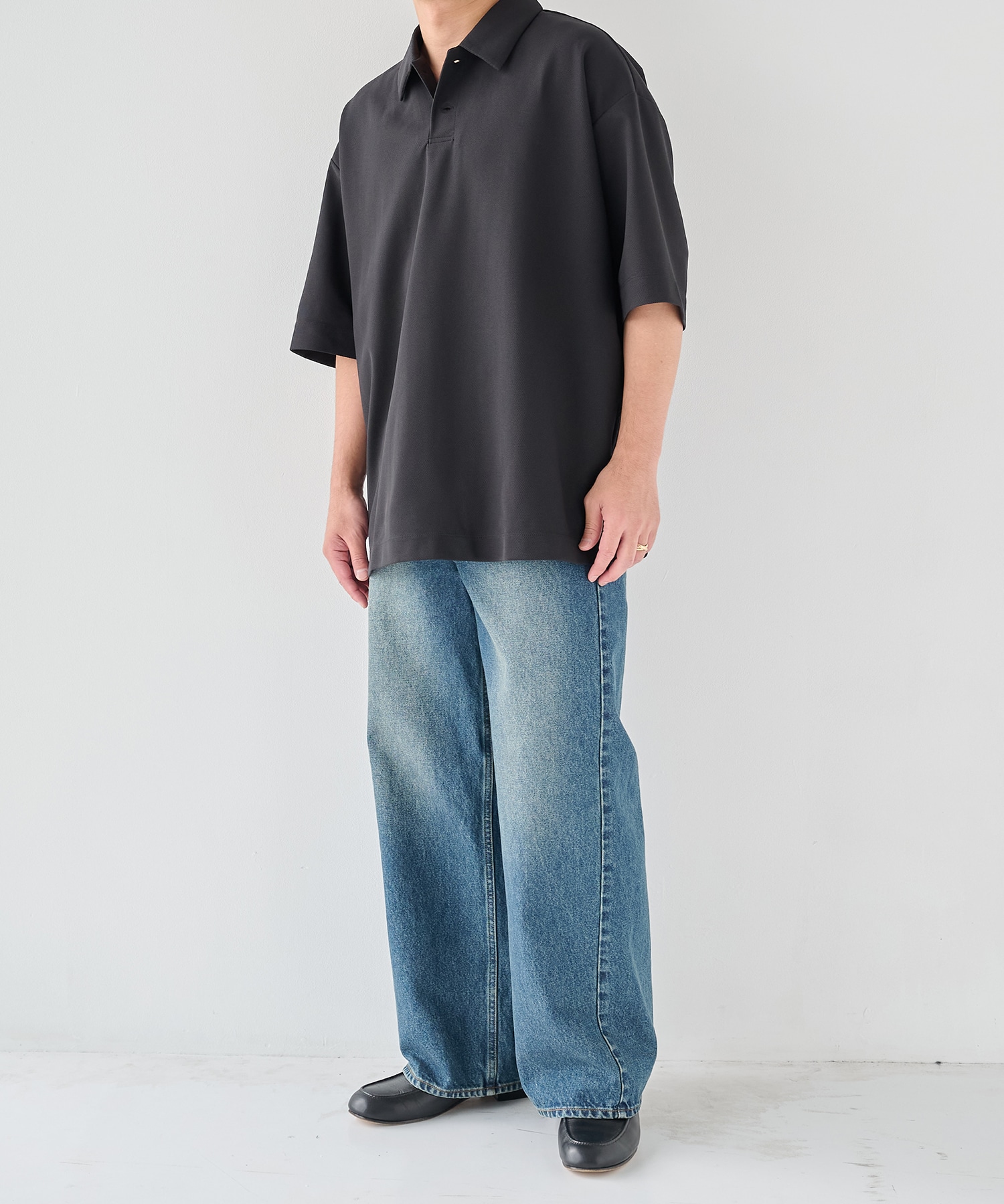 TECHNOCLEAN リラックスポロシャツ STUDIOUS