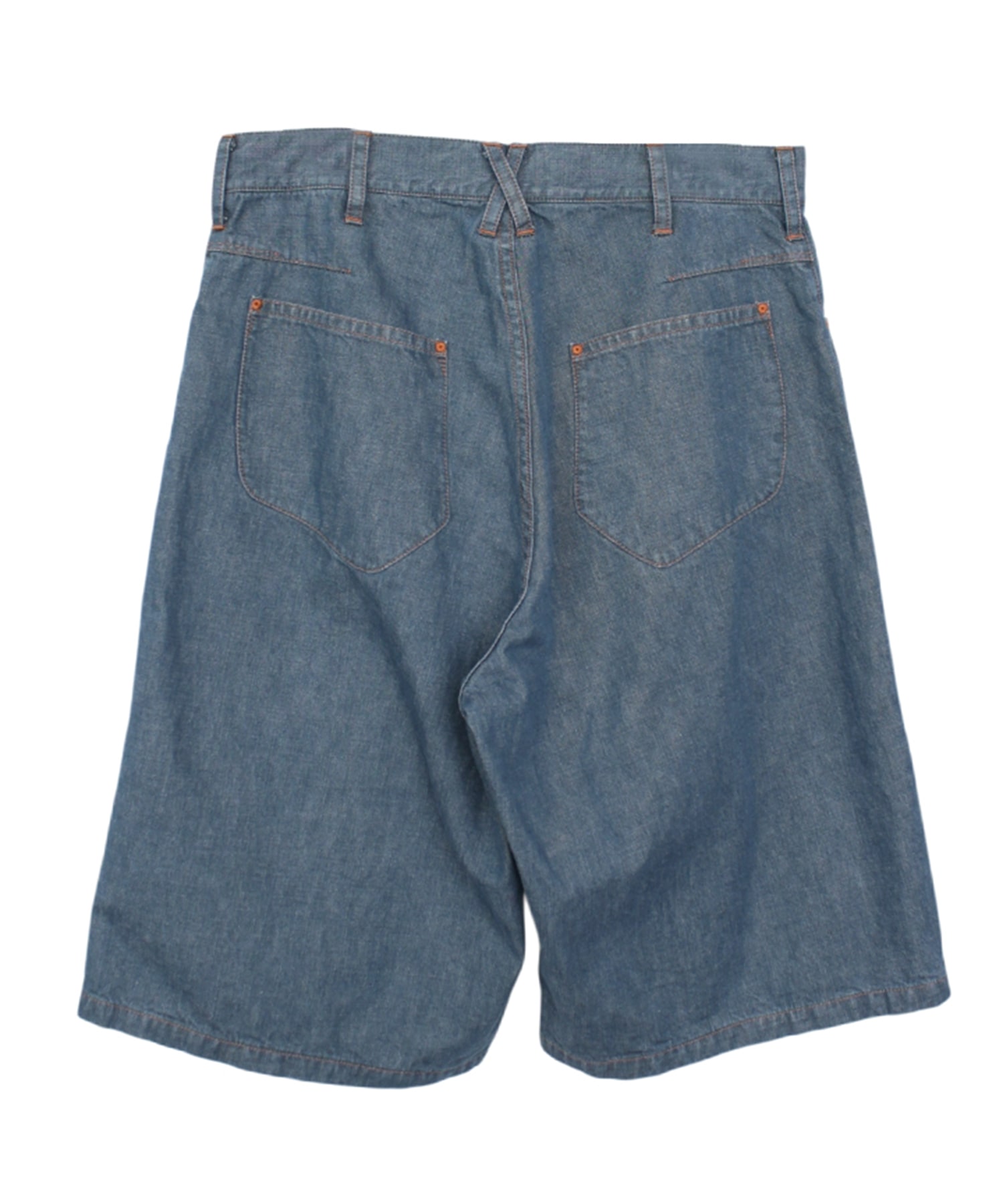 WIDE LEG KNEE PATCH SHORTS KOZABURO