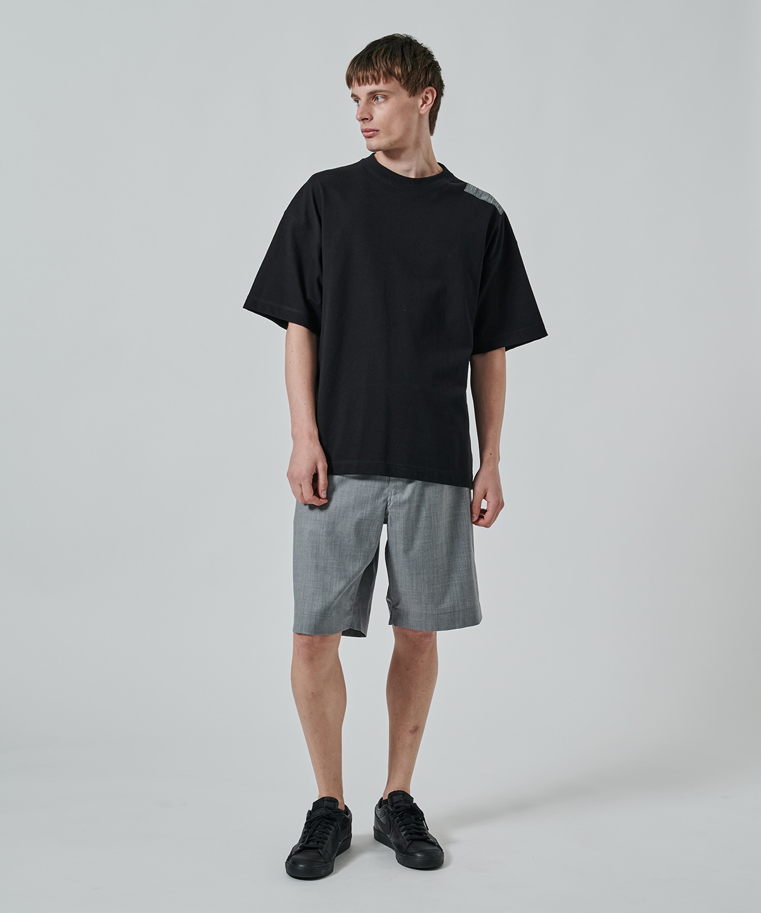 WEBBING BELT HALF PANTS N.HOOLYWOOD