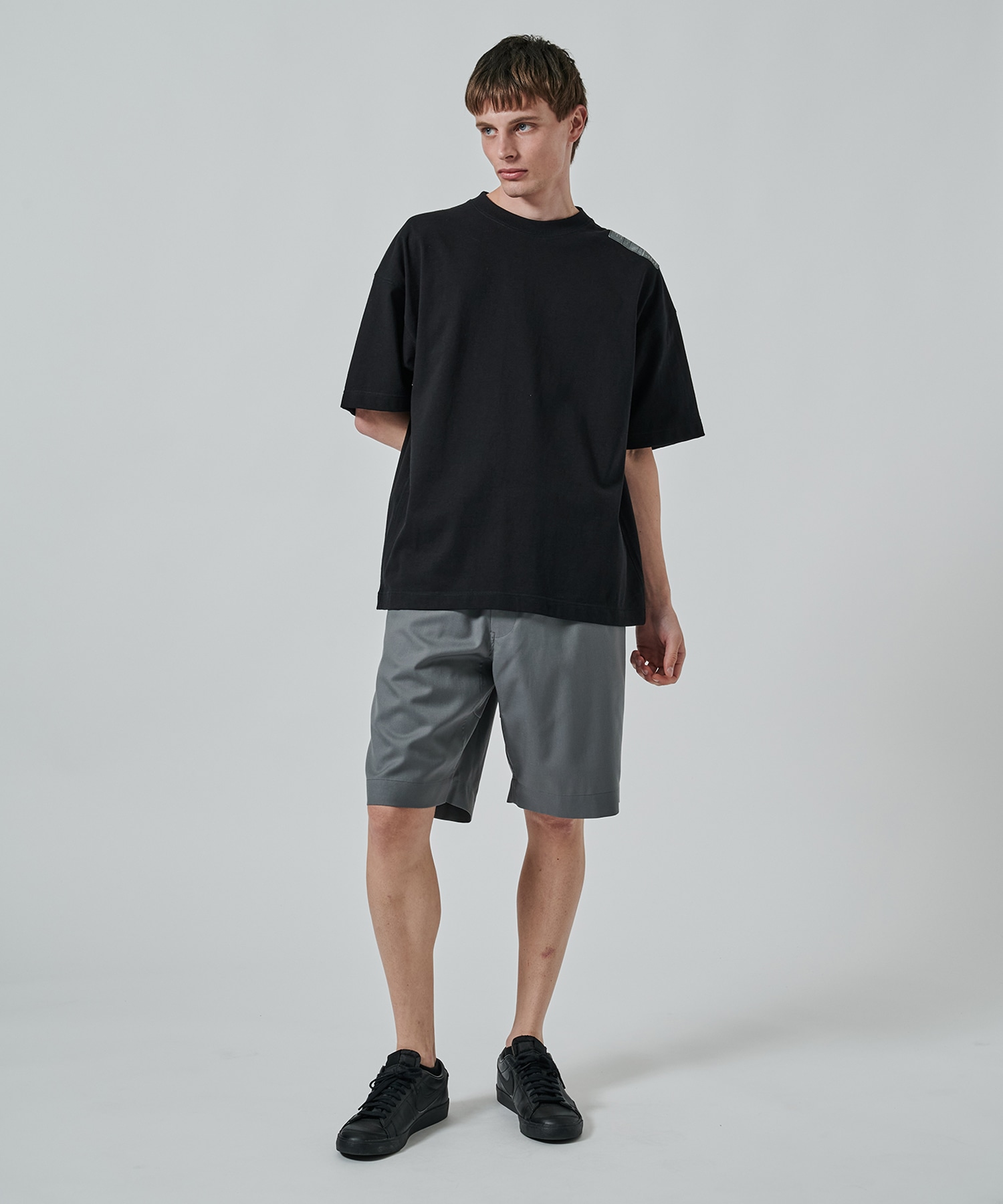 WEBBING BELT HALF PANTS N.HOOLYWOOD