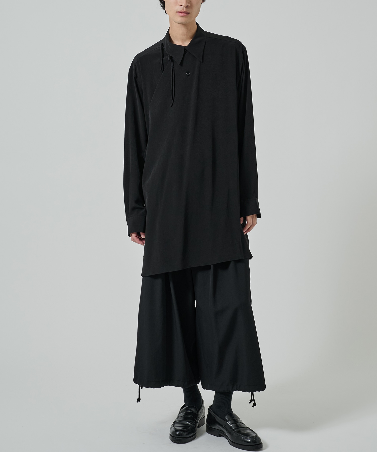 CREPE DE CHINE CHANPA SHIRT GroundY