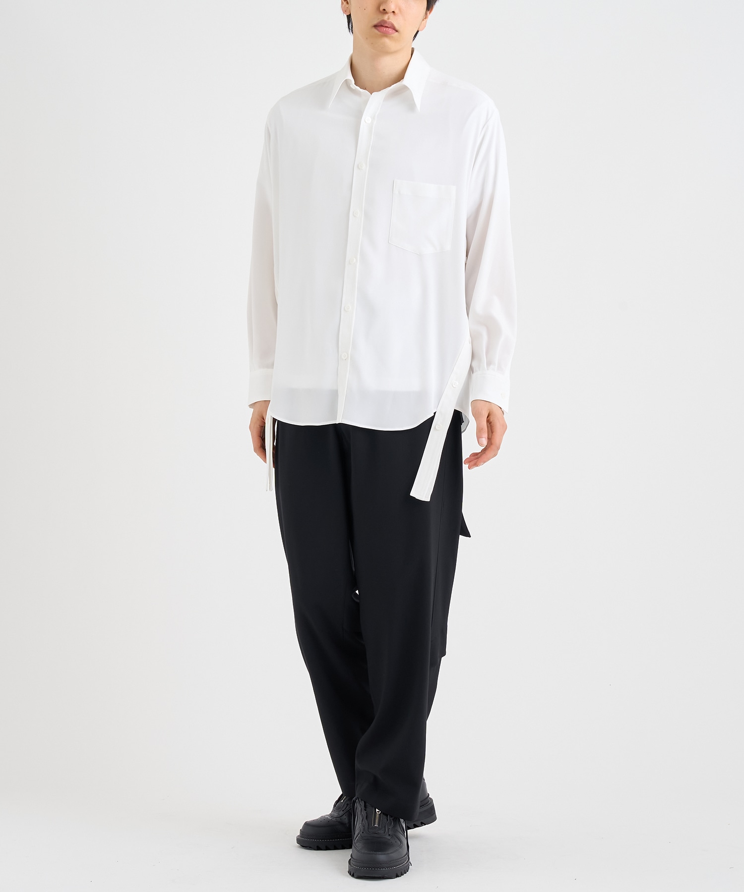 sulvam×UJOH Back&Side Open Shirts sulvam