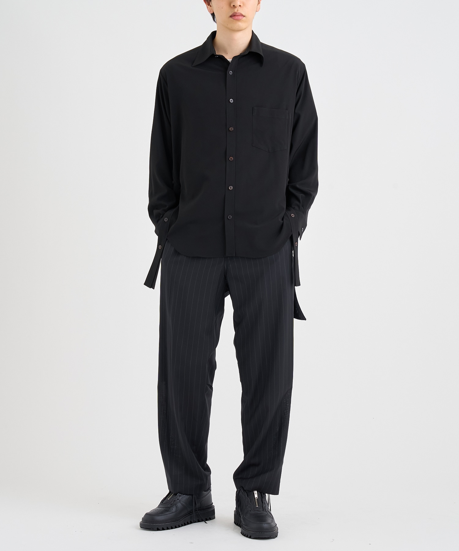 sulvam×UJOH Back&Side Open Shirts sulvam