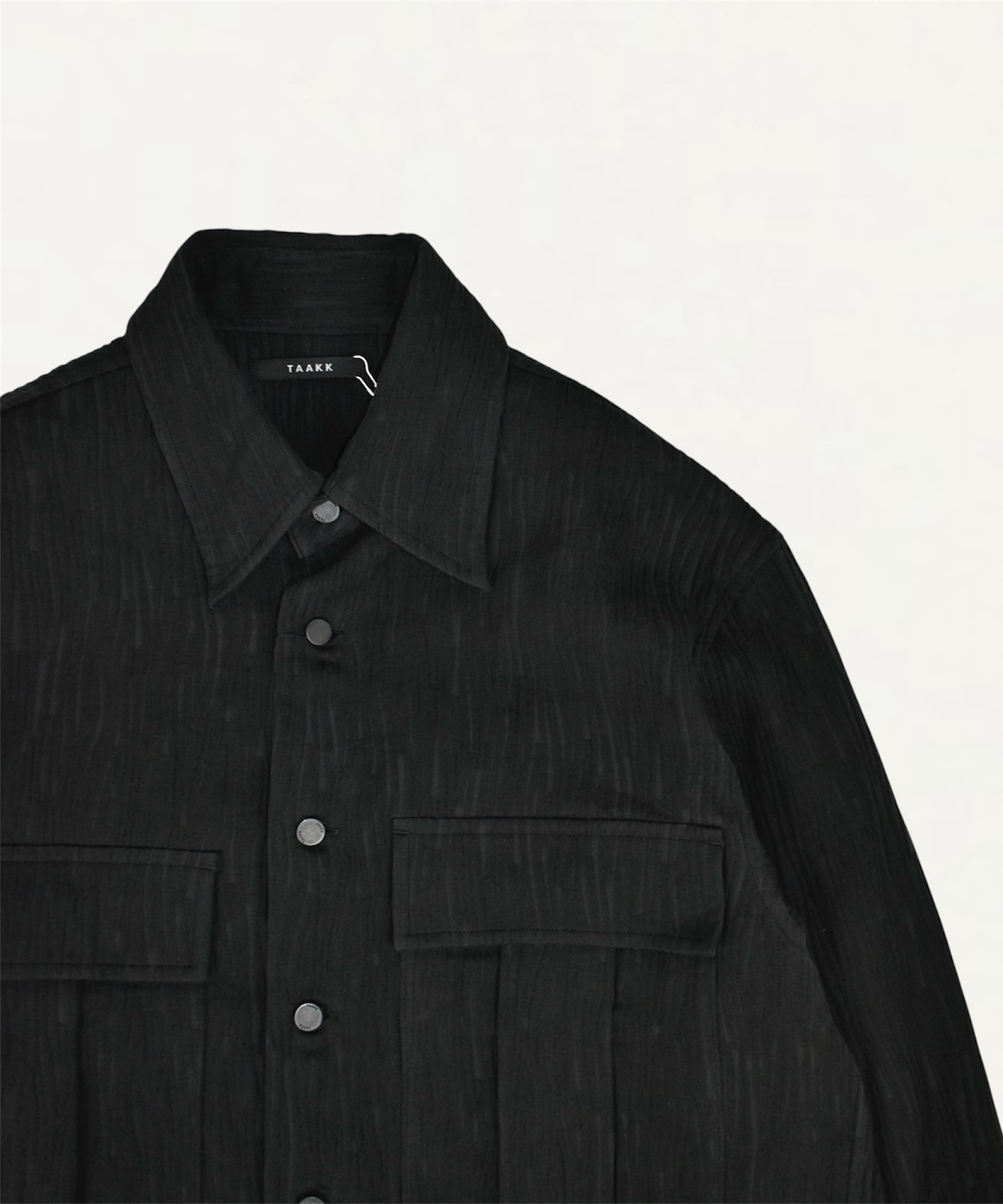 CREPE POCKET SHIRT TAAKK
