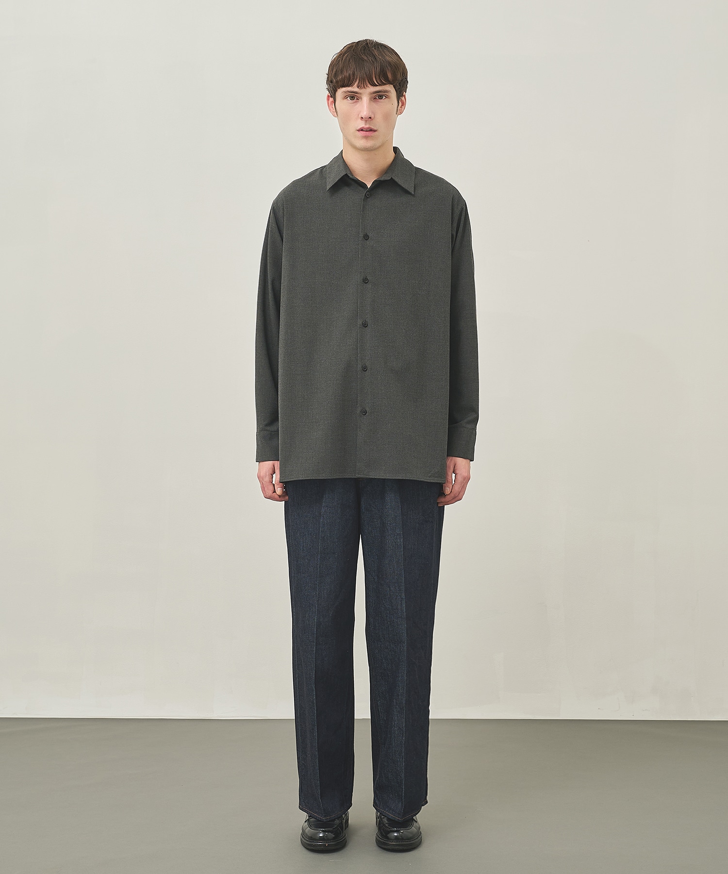 ストラクチャーオーバーシャツ STUDIOUS