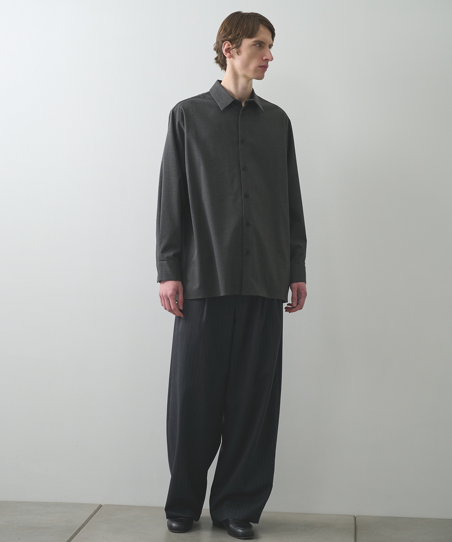 ストラクチャーオーバーシャツ STUDIOUS