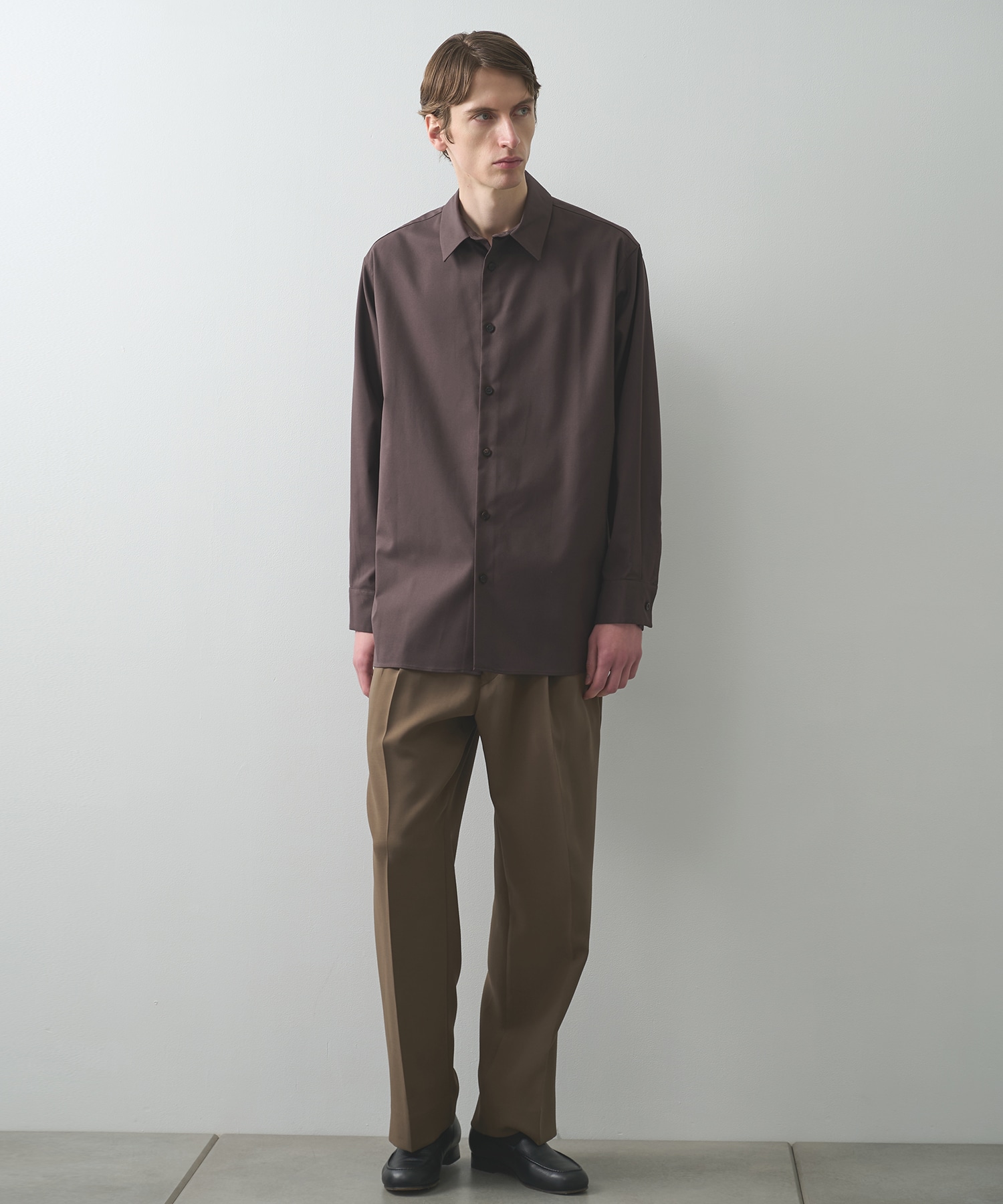 ストラクチャーオーバーシャツ STUDIOUS