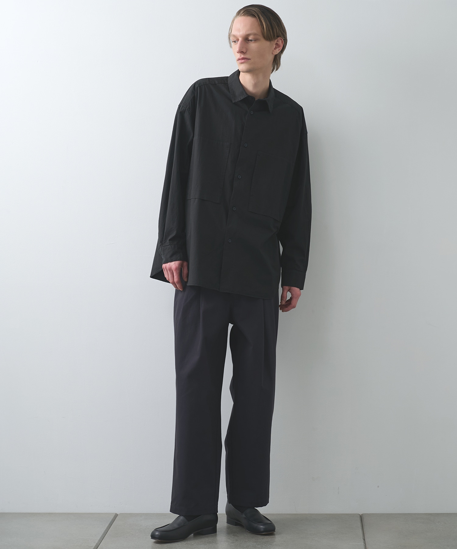 Garment-dye over shirt STILL BY HAND