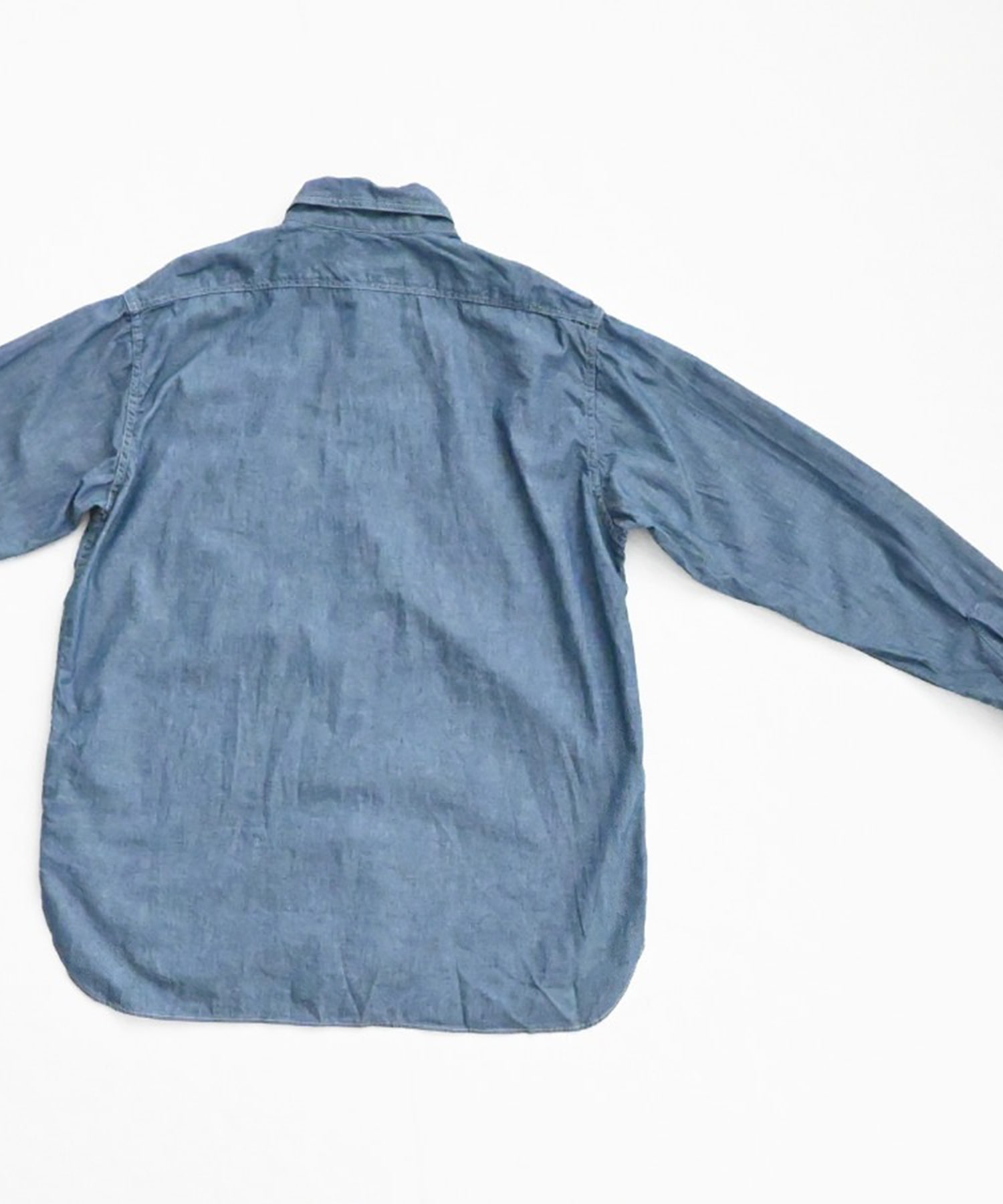 RELAX FIT CHAMBRAY WORK SHIRT orSlow