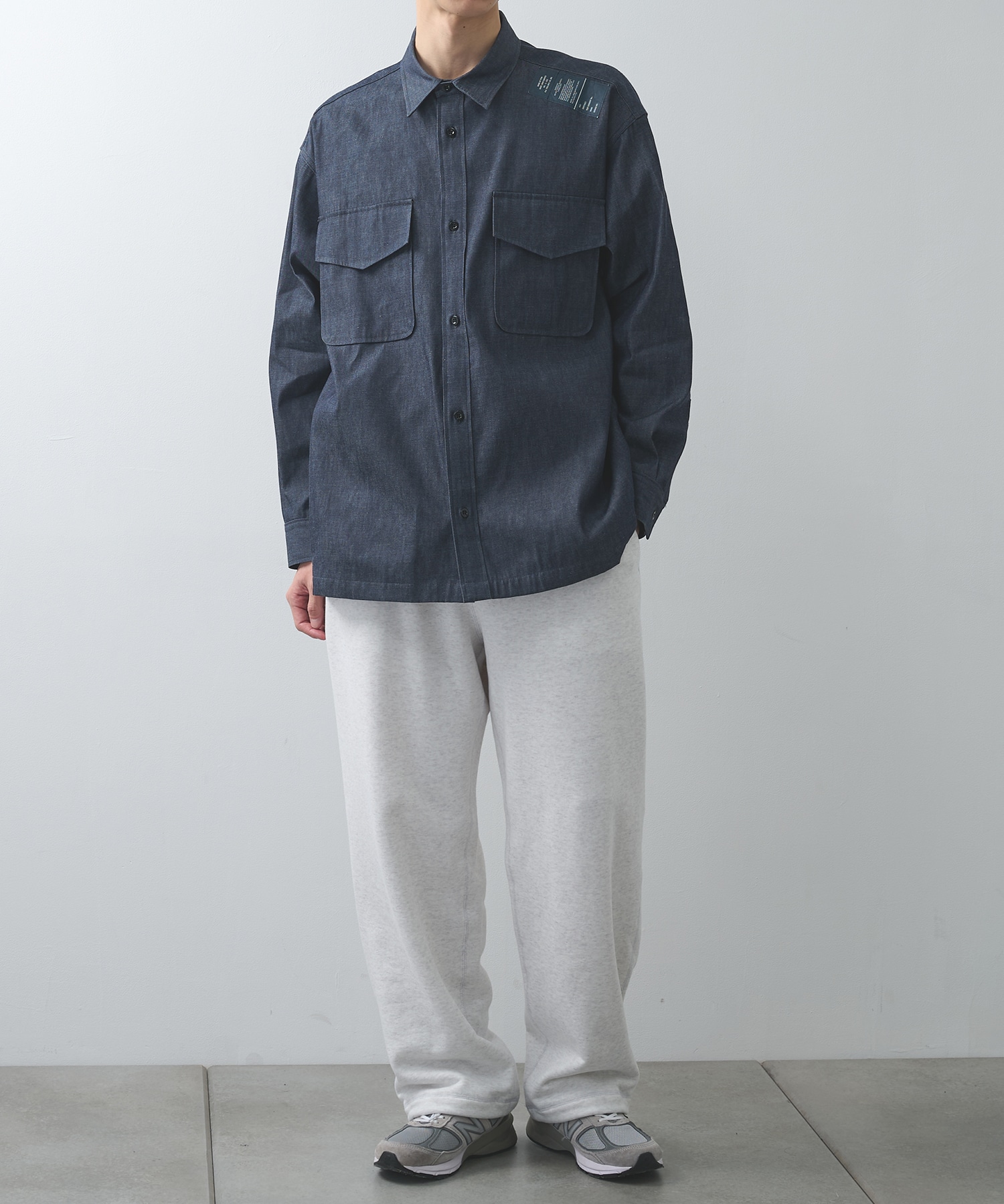 別注 DENIM L/S SHIRTS N.HOOLYWOOD