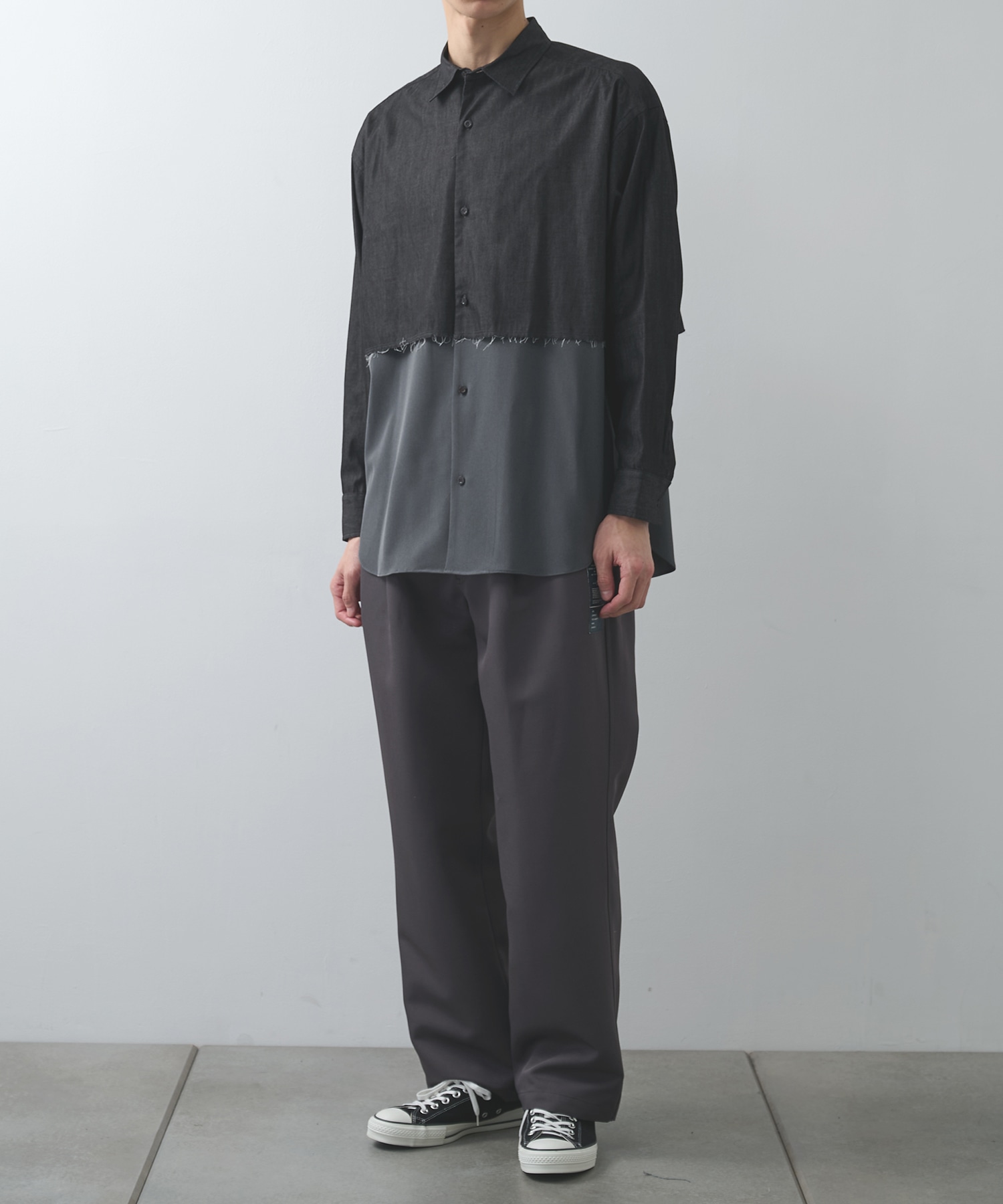 別注 SWITCHING L/S SHIRTS N.HOOLYWOOD