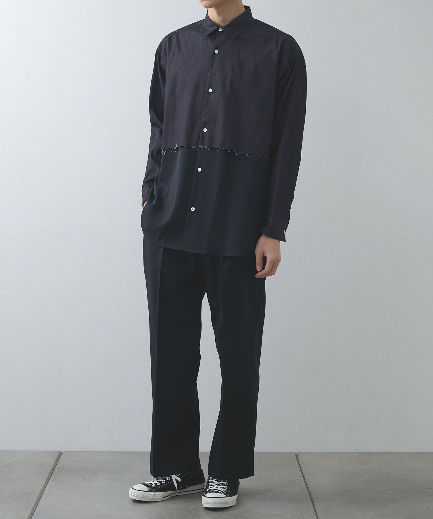 別注 SWITCHING L/S SHIRTS N.HOOLYWOOD