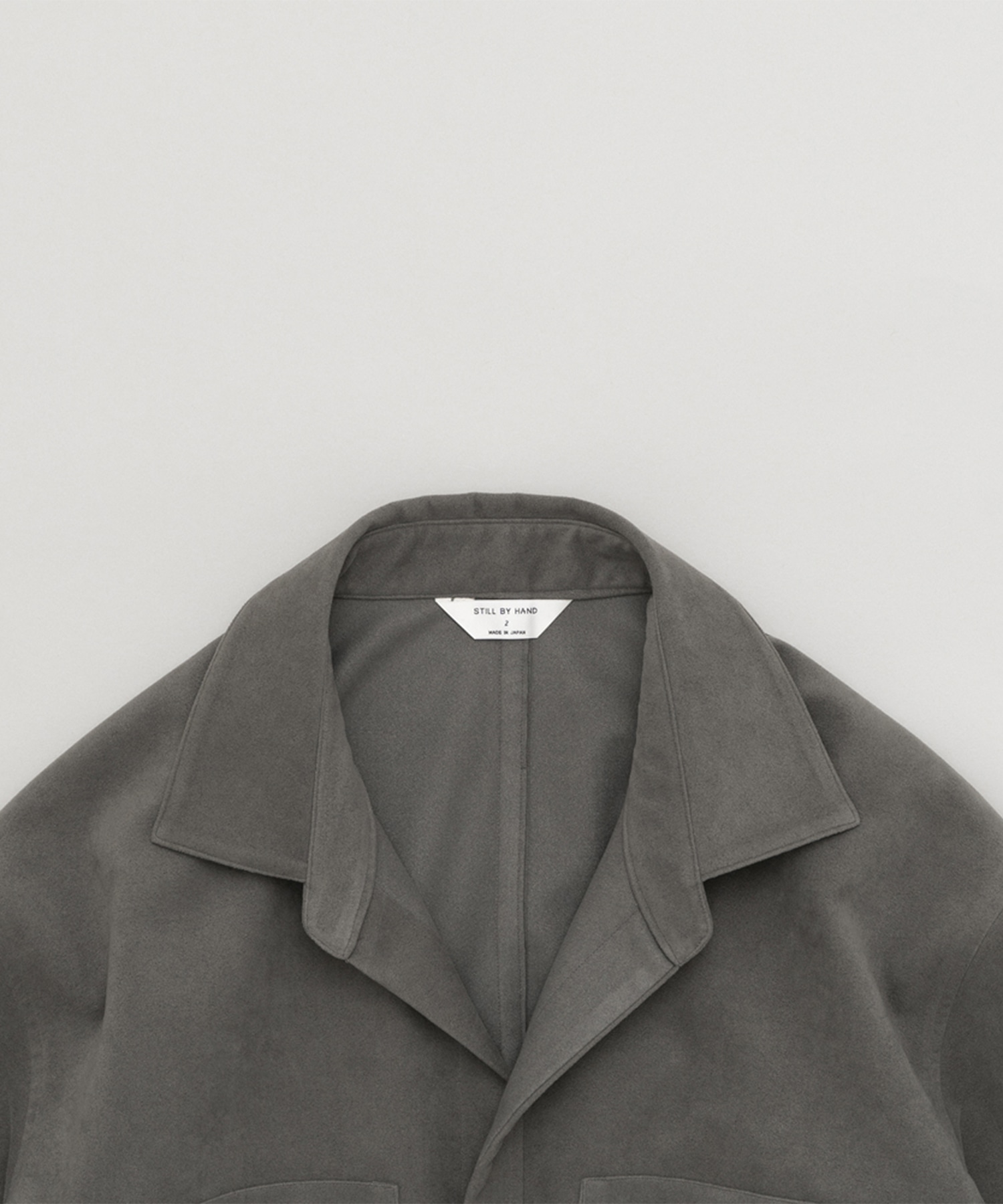 Synthetic leather over shirt STILL BY HAND