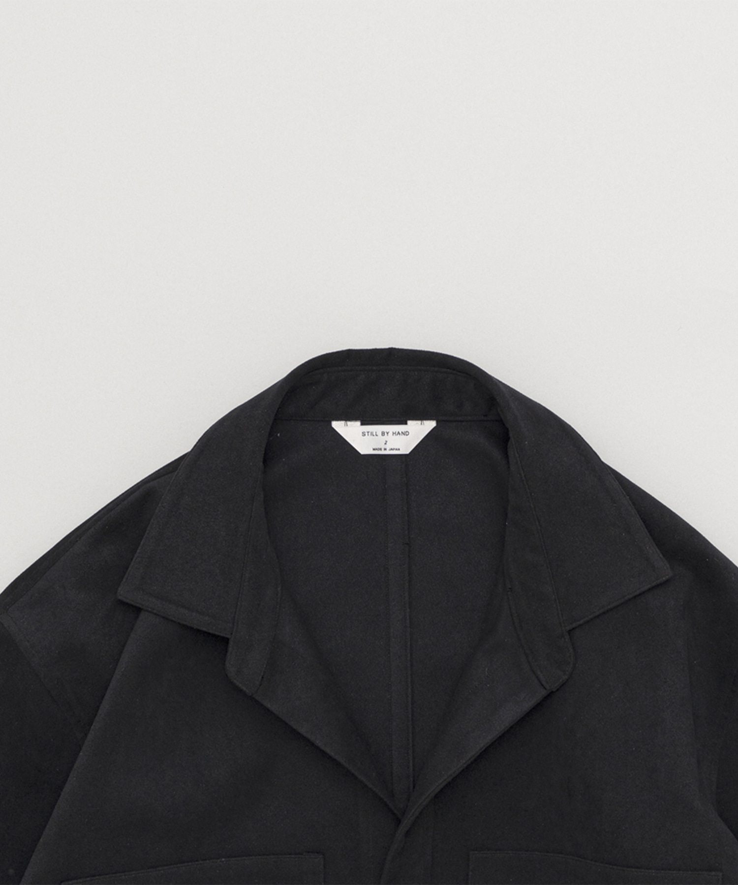 Synthetic leather over shirt STILL BY HAND
