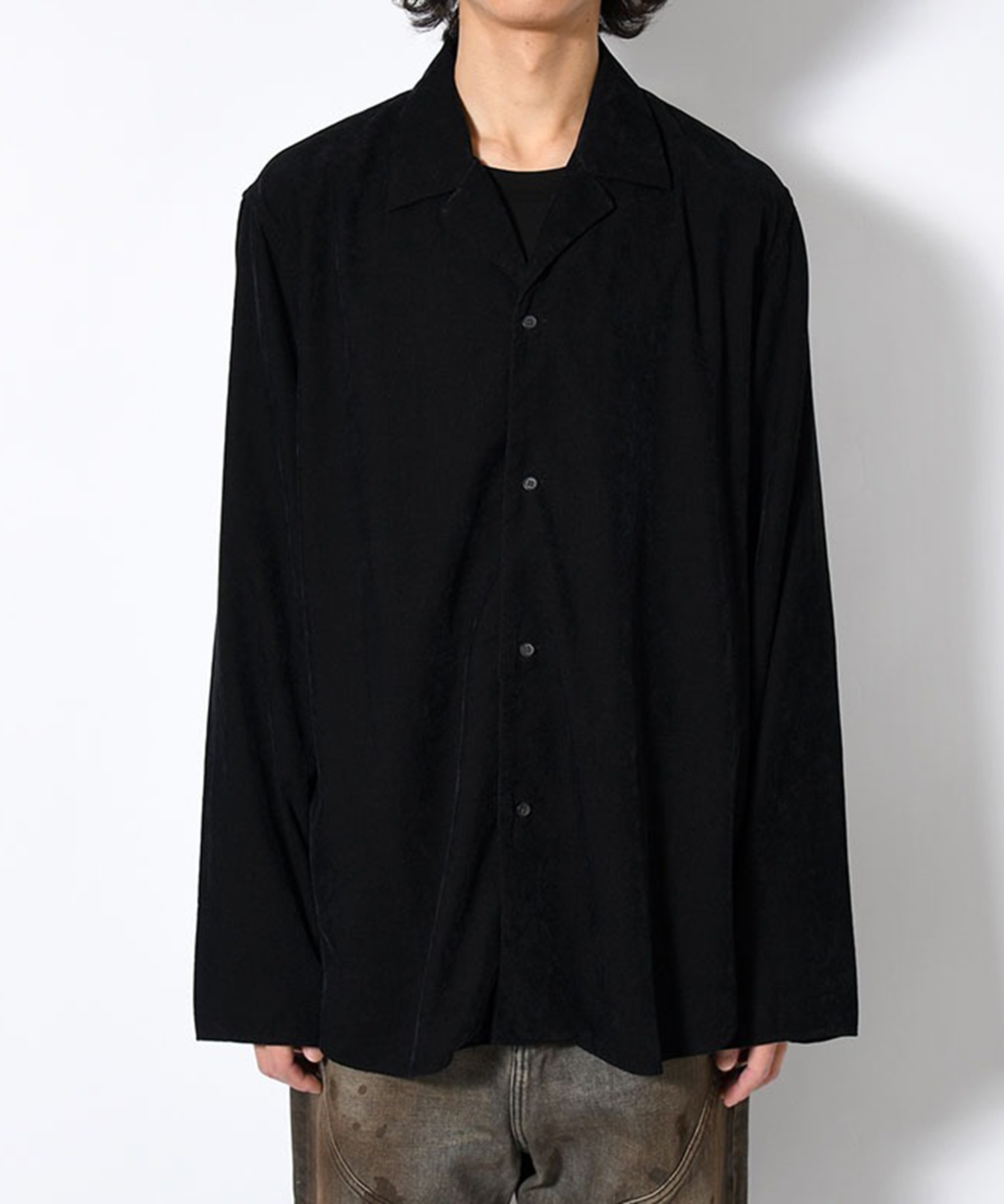 LAPEL SHIRTS- 21W Corduroy Sun Fade Processing saby
