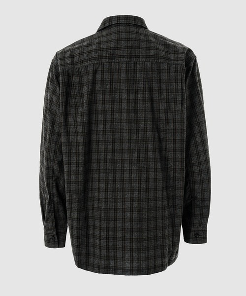 HP-B022-051 L/S BACK CHECK SHIRT COMME des GARCONS HOMME