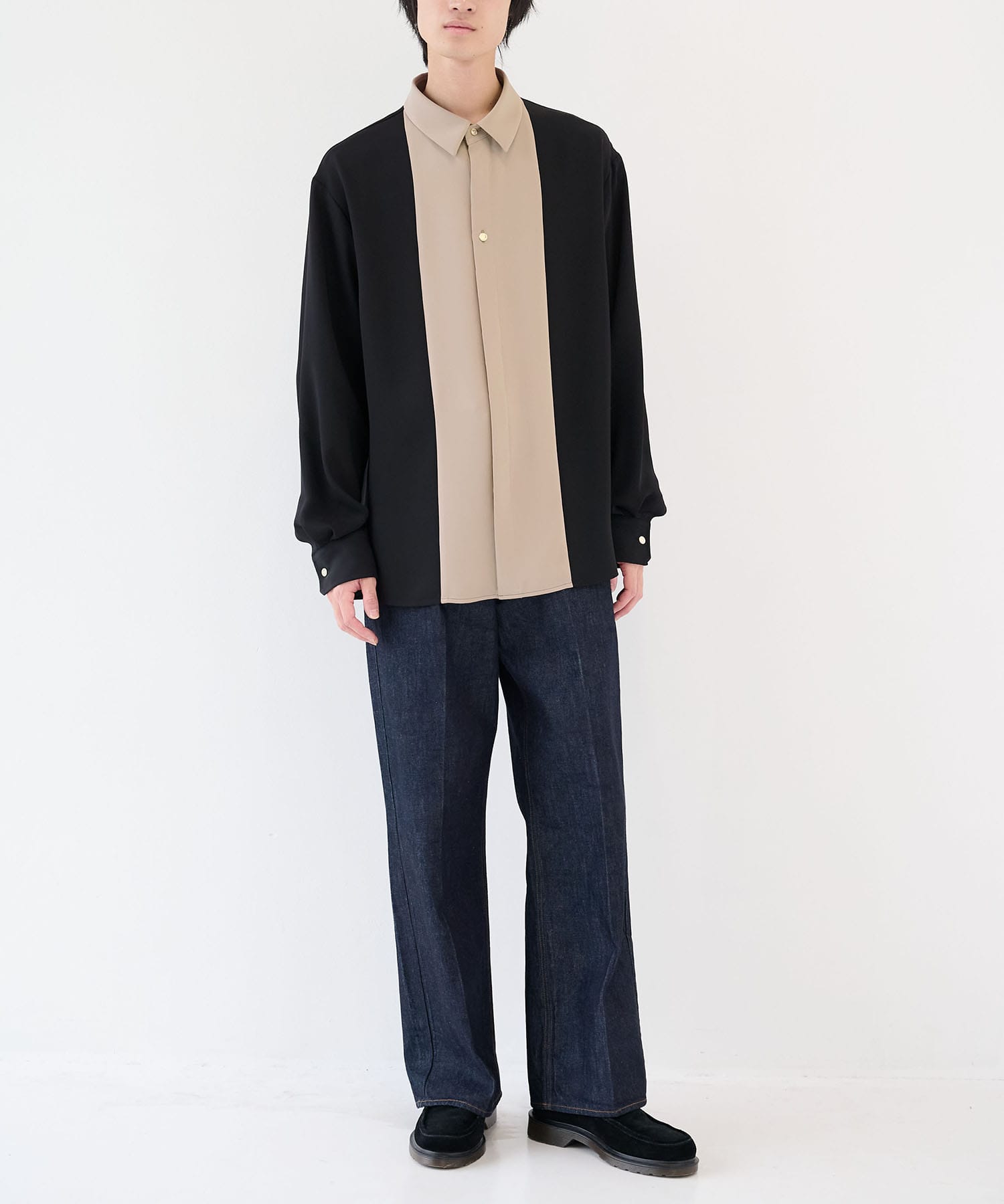 別注 Bi Color Shirt CULLNI