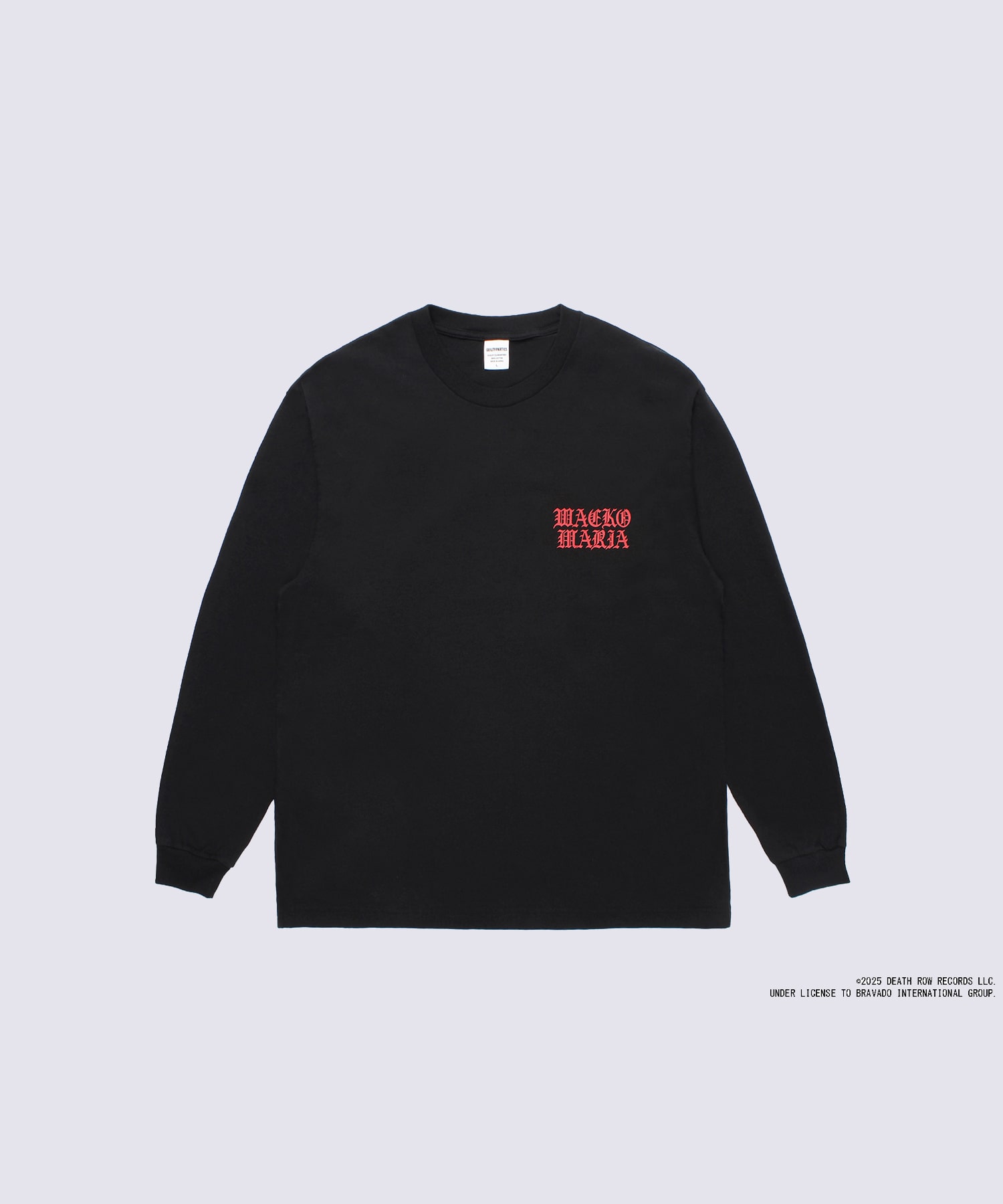 DEATH ROW RECORDS / WASHED HEAVY WEIGHT CREW NECK LONG SLEEV WACKO MARIA
