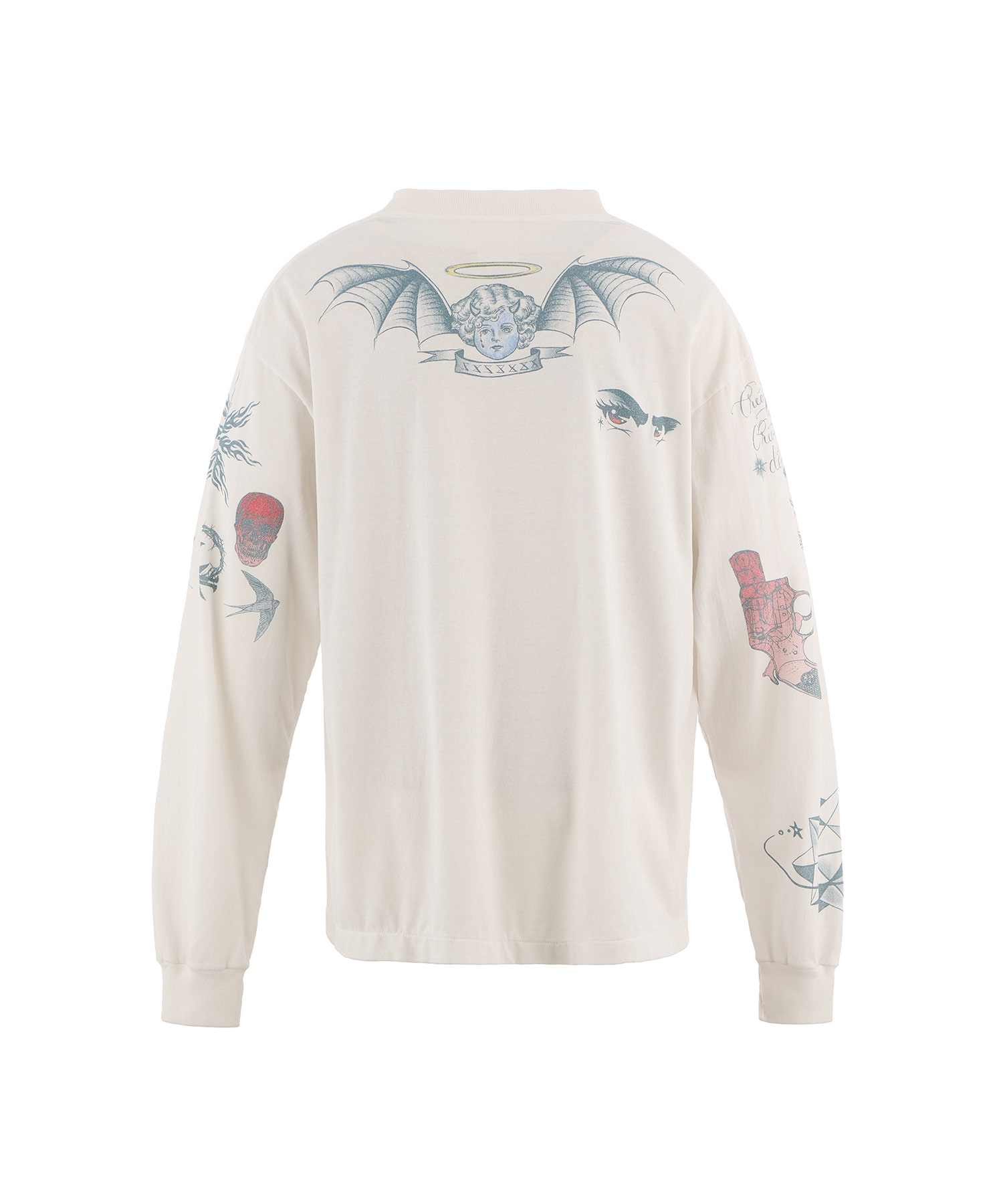 DW_LS TEE / TATTOO / SM-HR1-0000-C29 SAINT M××××××