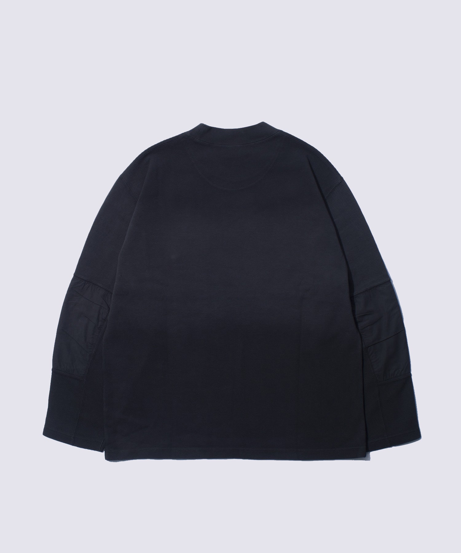 ROA garment dye waffle pocket L/S T and wander