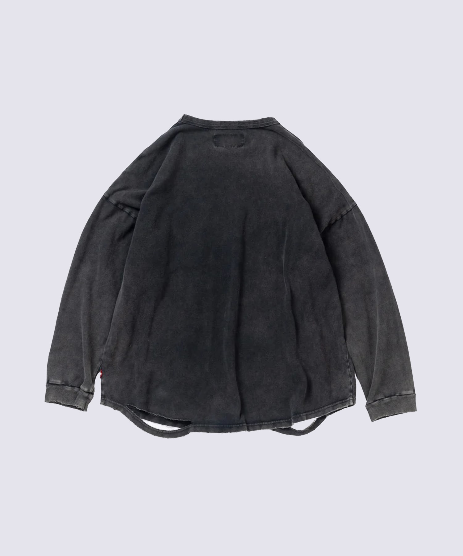MOSS STITCH DAMAGED POCKET L/S T-S ANACHRONORM