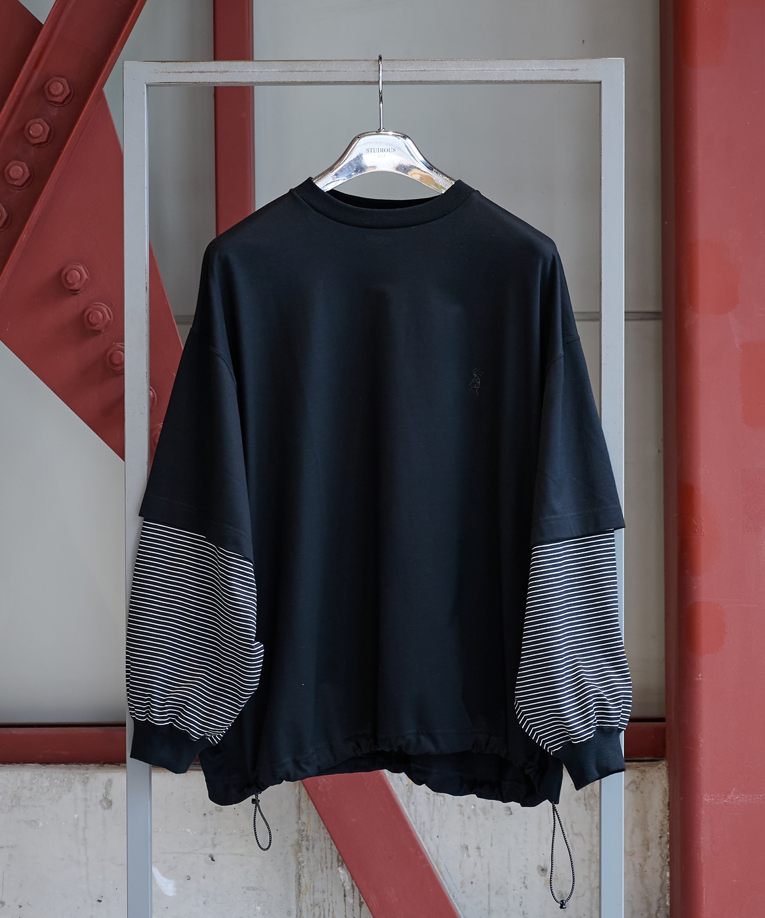 BALLOON LAYERED LONG SLEEVE T SHIRT is-ness