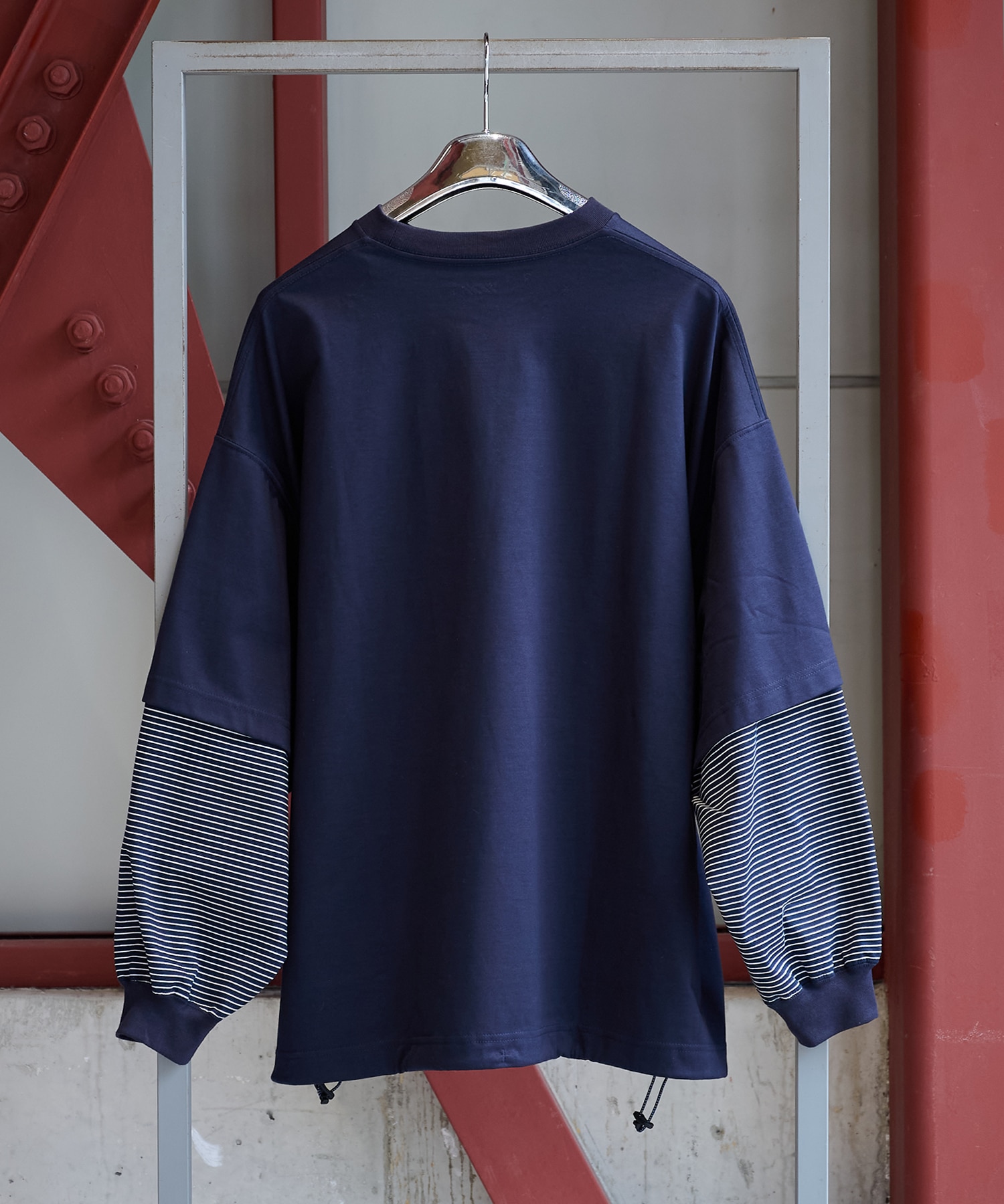 BALLOON LAYERED LONG SLEEVE T SHIRT is-ness
