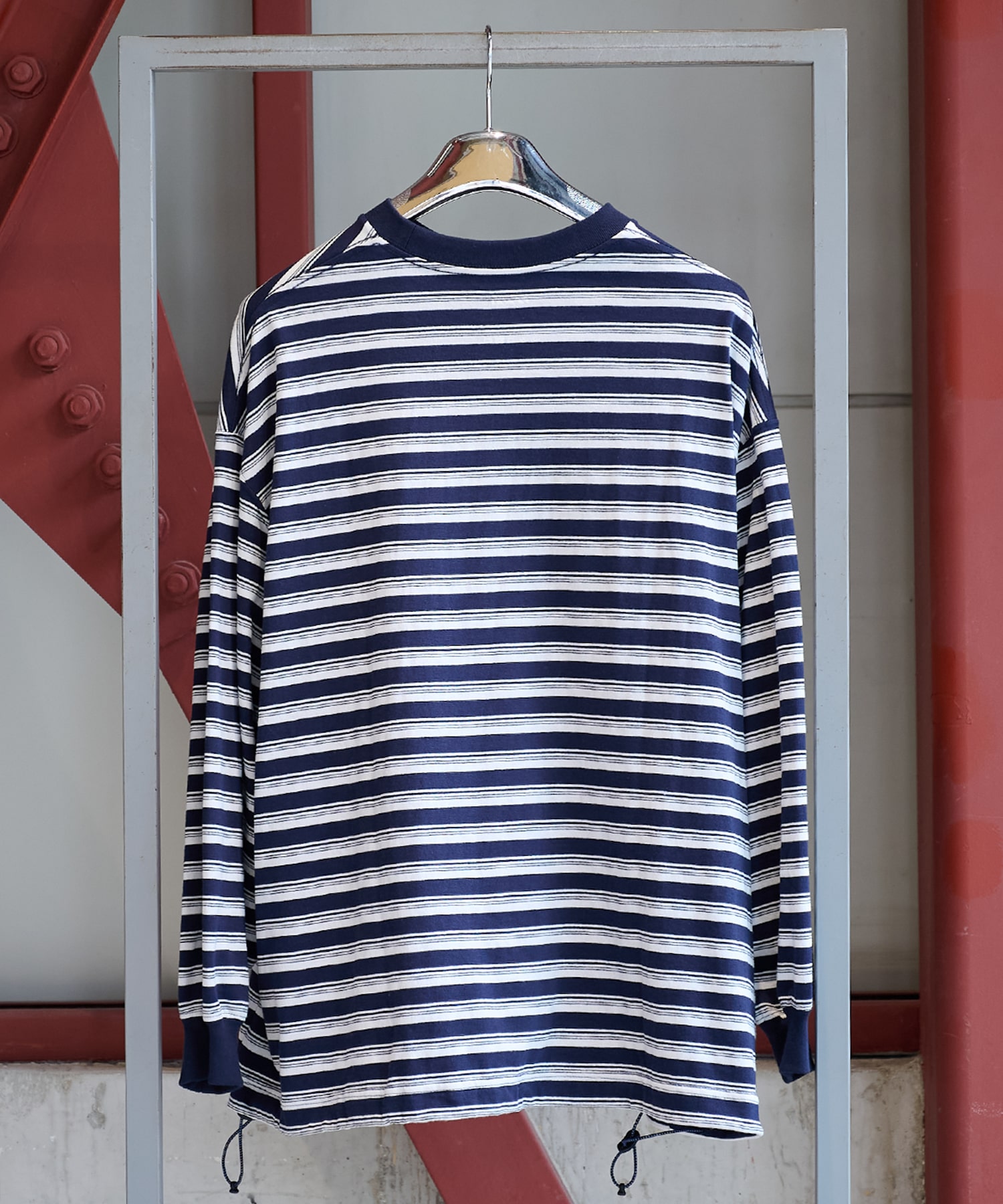 BALLOON STRIPES LONG SLEEVE T SHIRT is-ness