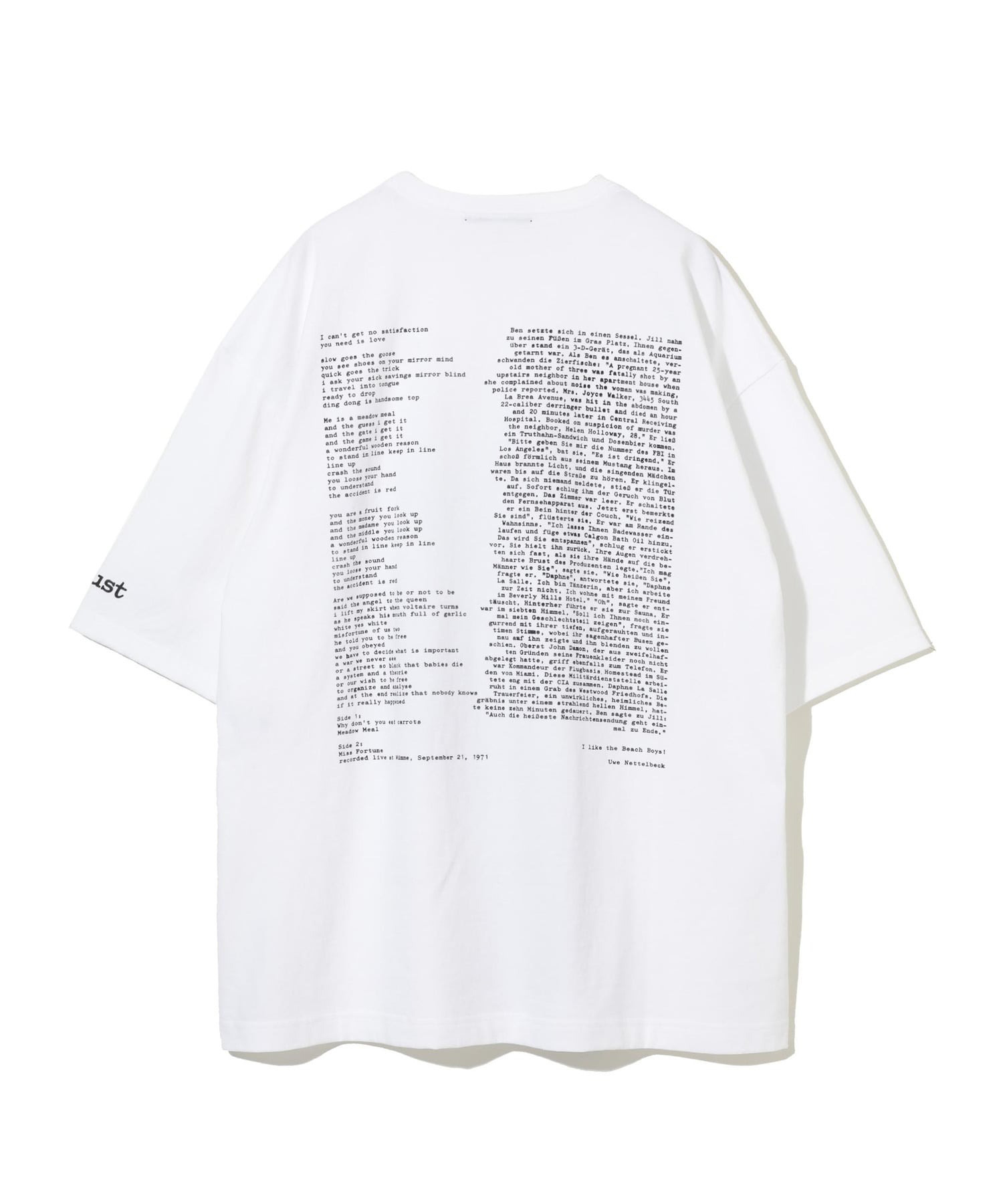 TEE Print Faust UNDERCOVER