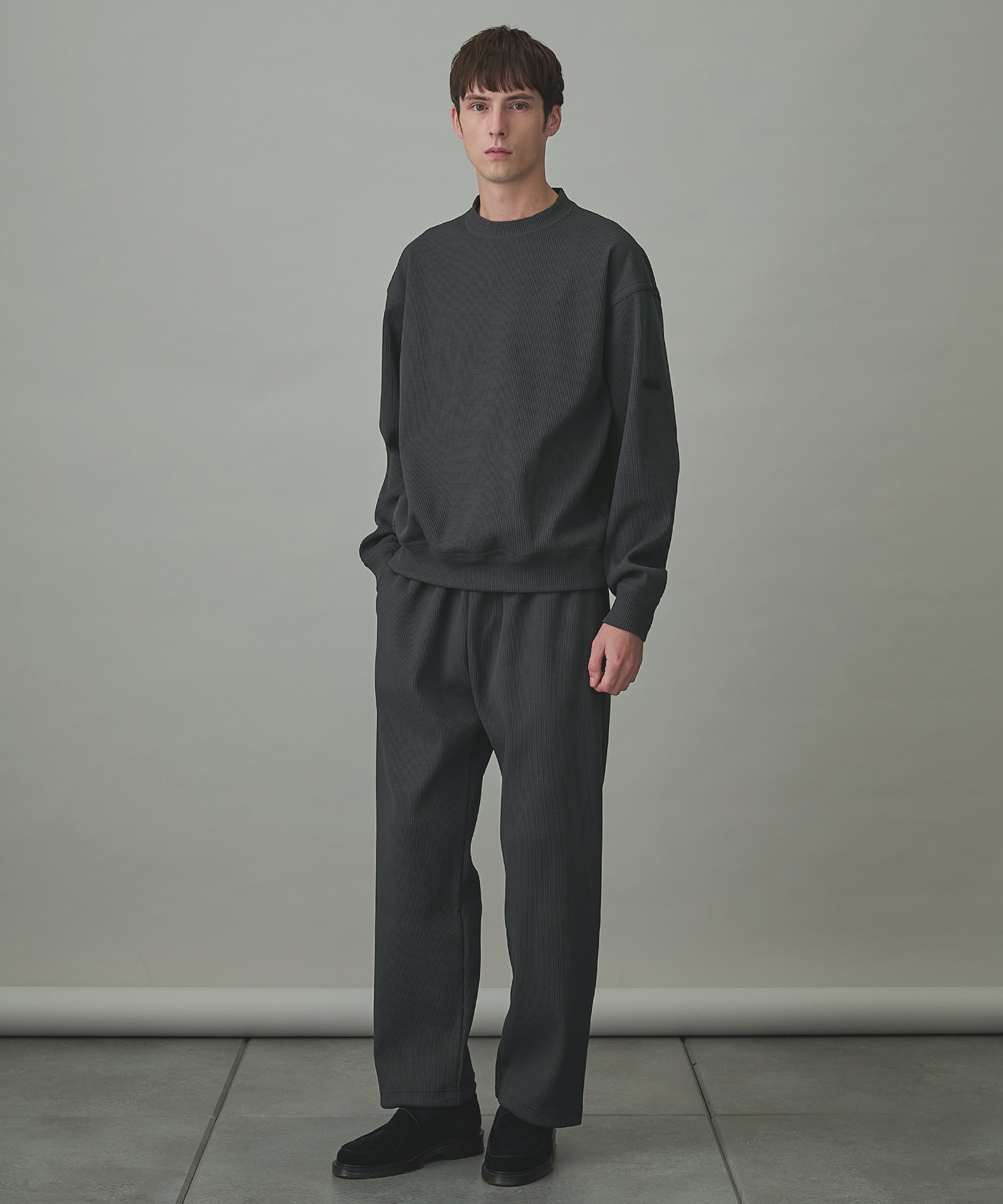 別注 WAFFLE P/O SWEAT N.HOOLYWOOD