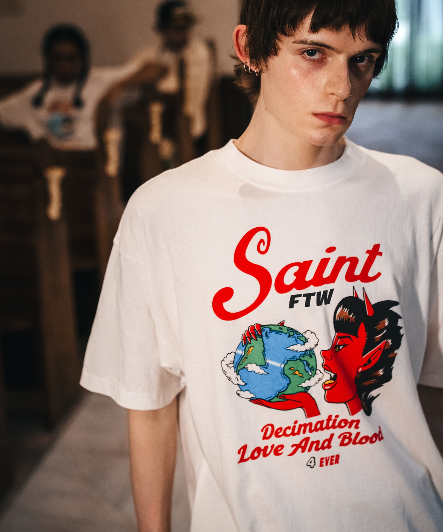 SM-HR1-0000-023/SS TEE/SAINT DEVIL SAINT M××××××