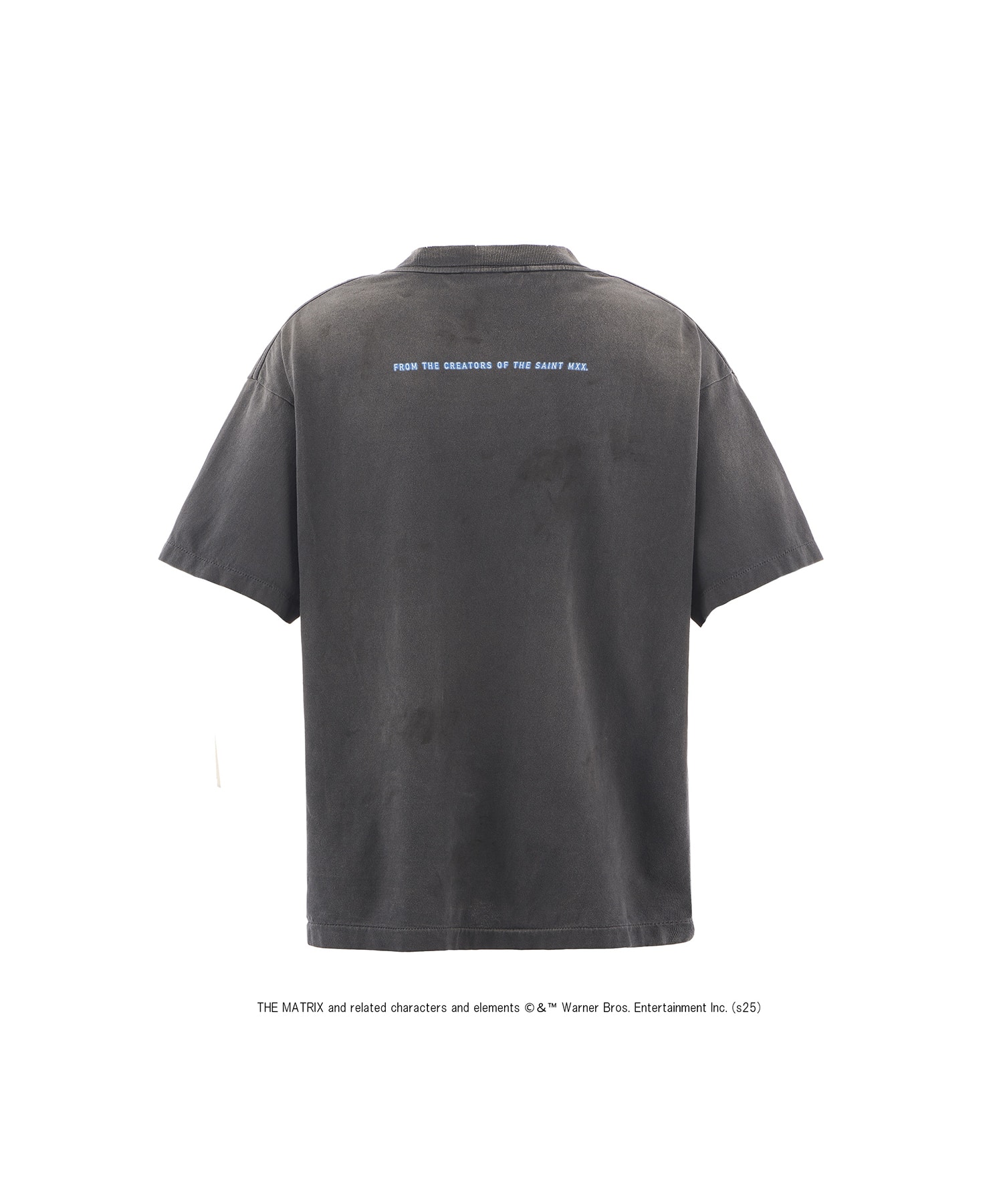 MTRX_SS TEE / THE MATRIX WHITE LOGO / SM-HR1-0000-C41 SAINT M××××××