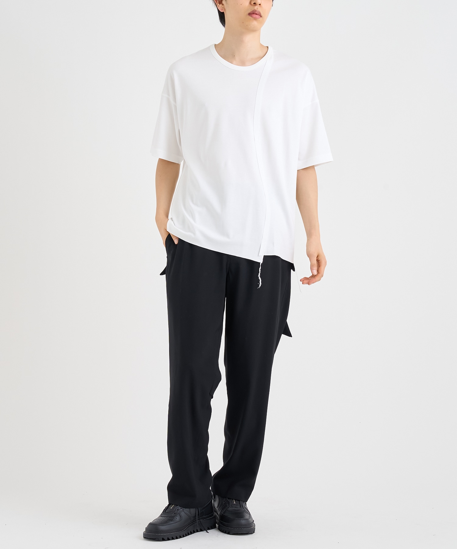 sulvam×UJOH Cut Off  S/S T Shirts sulvam