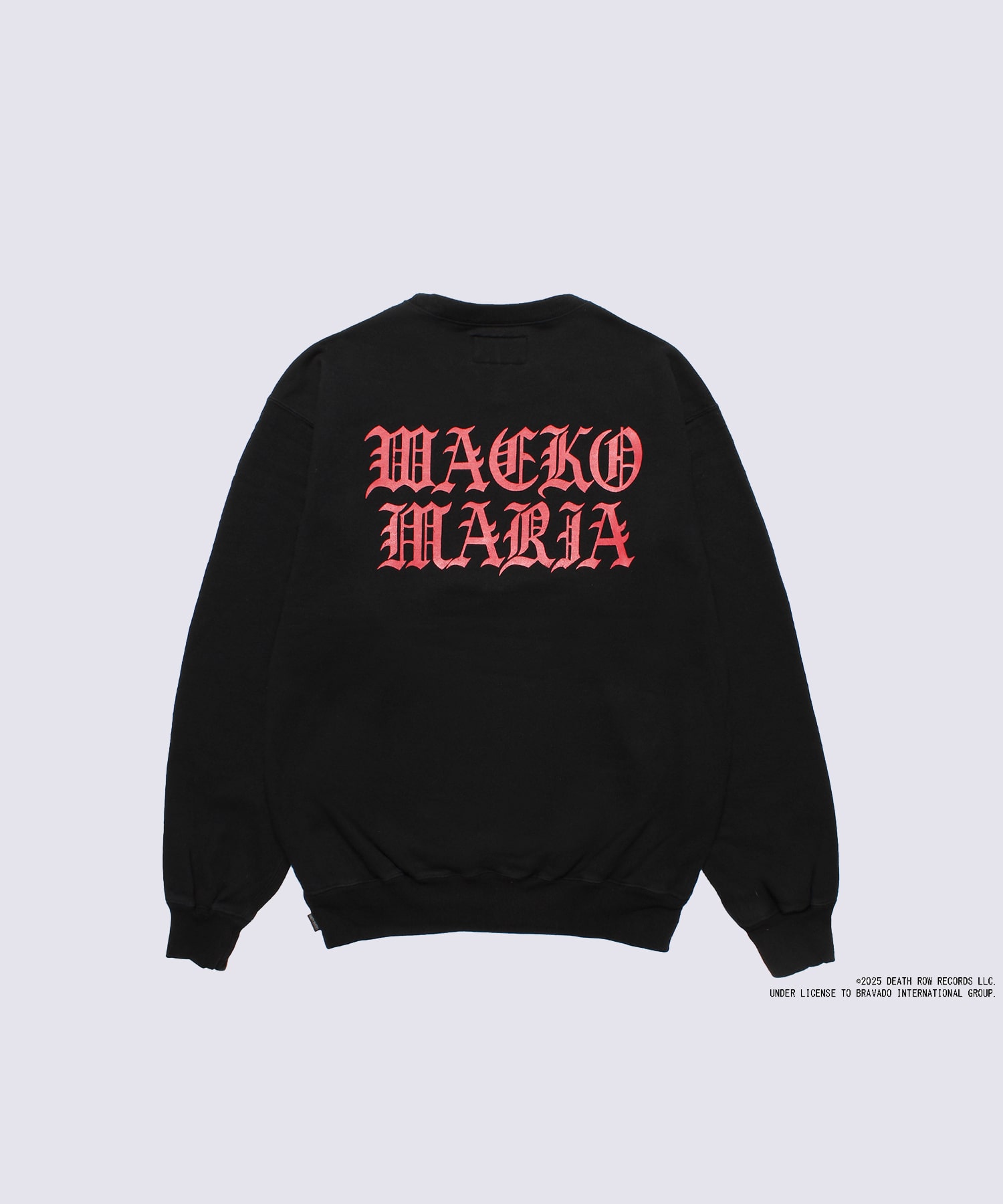 DEATH ROW RECORDS / WASHED MIDDLE WEIGHT CREW NECK SWEAT SHI WACKO MARIA
