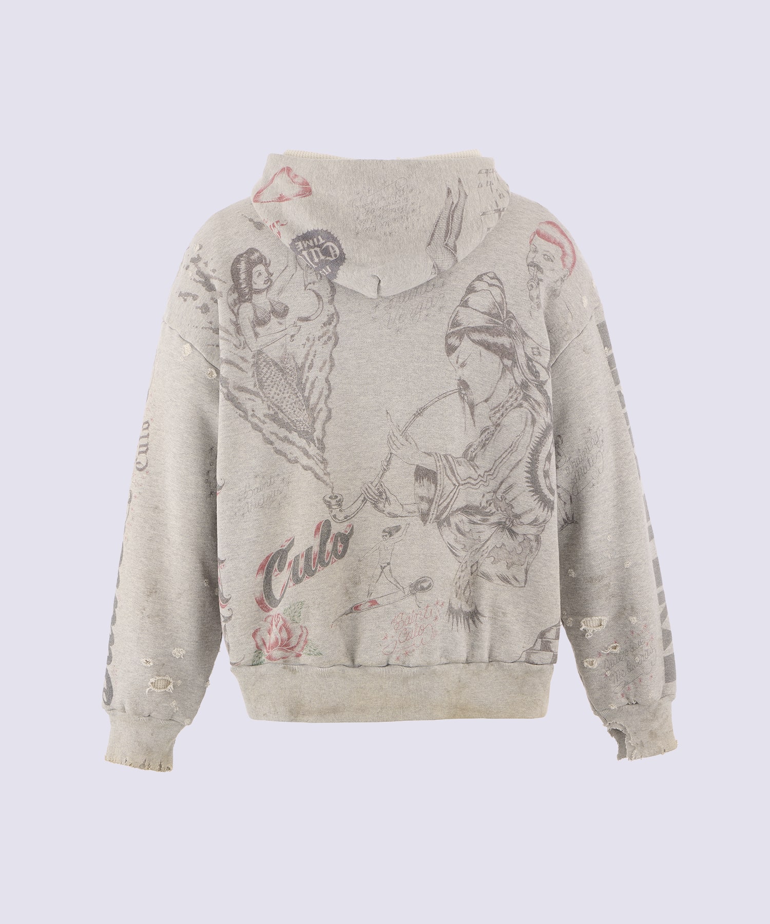 Alexis Ross / HOODIE DRAWING / SM-HR1-0000-C31 SAINT M××××××