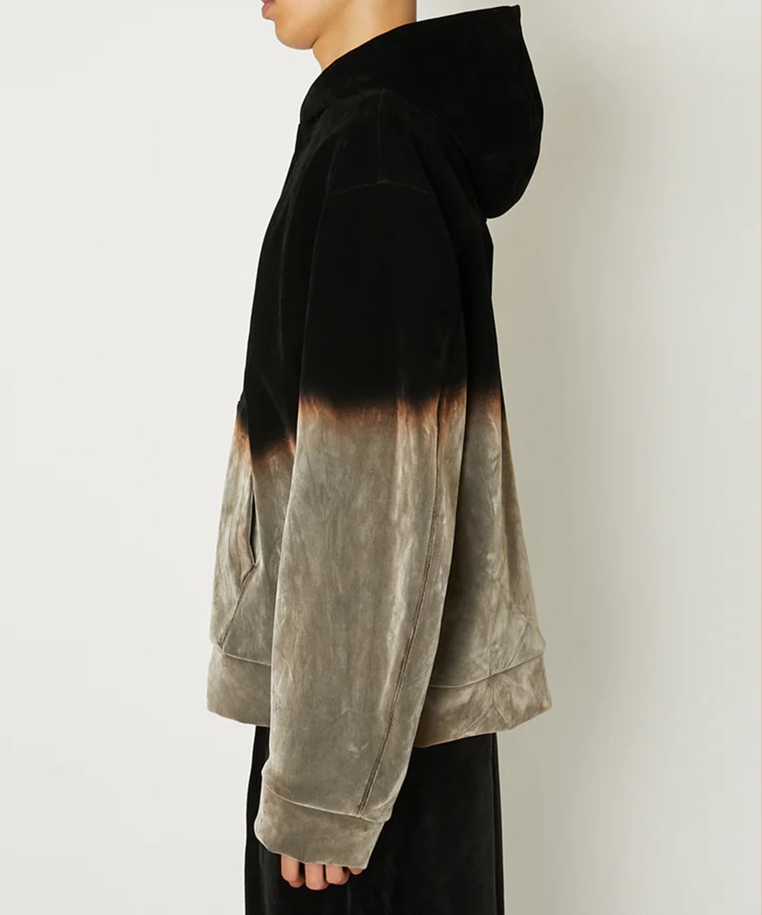 GRADATION PILE HOODIE TAAKK