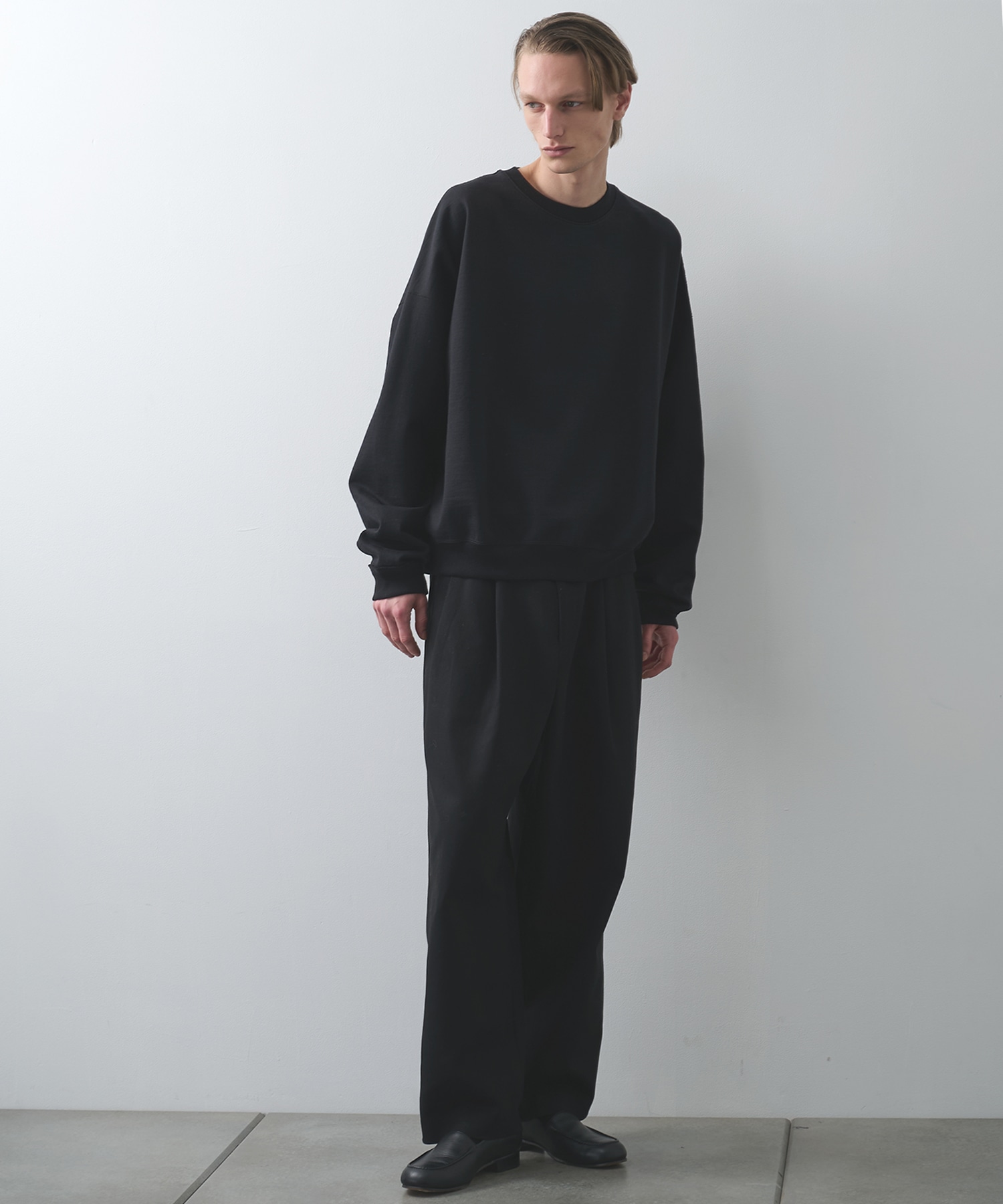 オーガニックコットンヘビー吊裏毛 / ヒュージスウェットショート MARKAWARE/marka