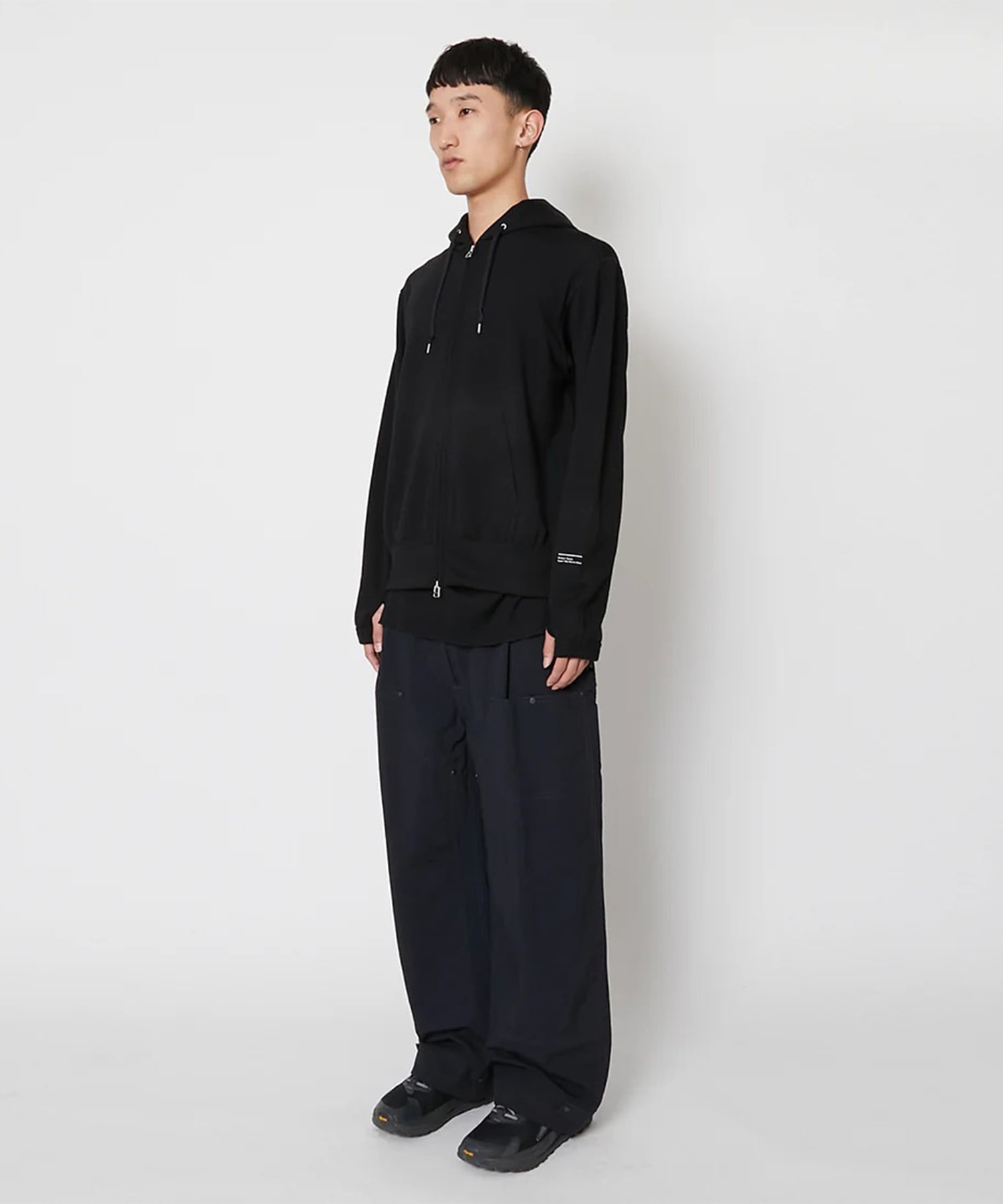 Super 140s /130s Melino Wool Zip Up Parka Product Twelve