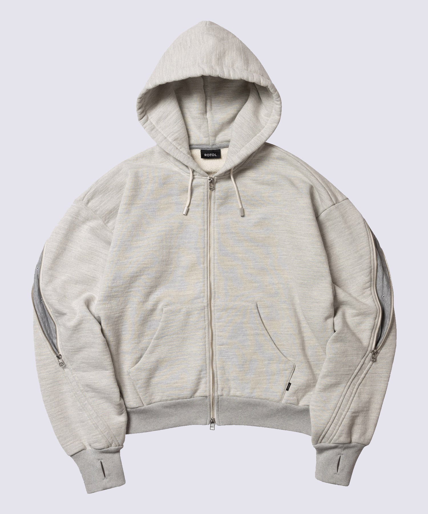 FOAMORA SWEAT ZIP HOODIE ROTOL